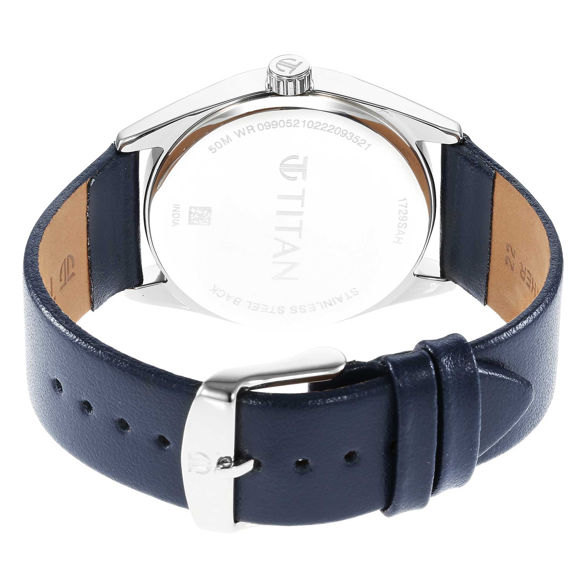 Neo Blue Dial Analog with Date Watch for Men - Image 5
