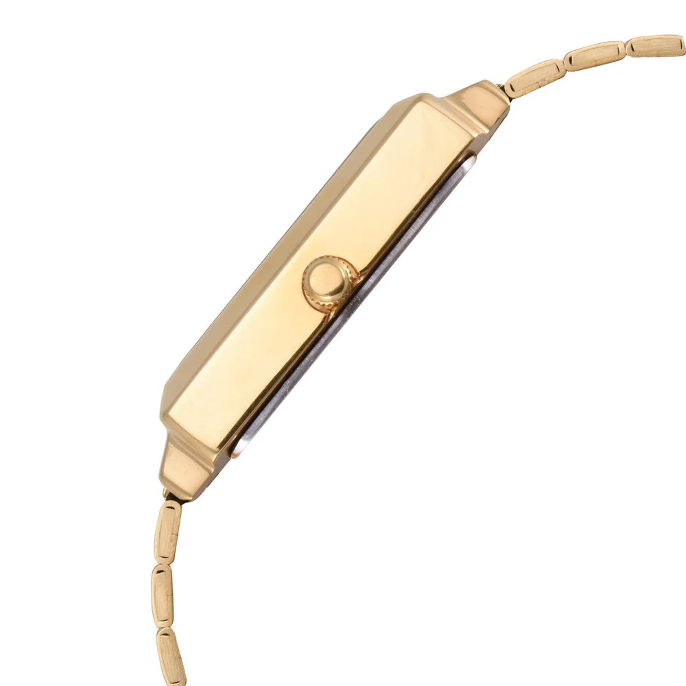 Sonata Quartz Analog with Day and Date Champagne Dial Stainless Steel Strap Watch for Men - Image 3