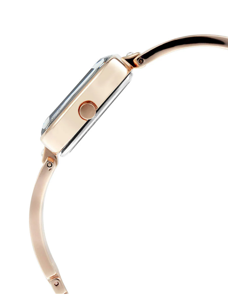 Titan Raga Viva Blue Dial With Rose Gold Metal Strap Watch 2607WM02 - Image 3