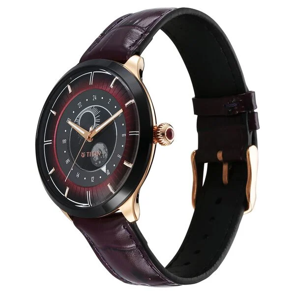 Titan Caleum Sun Moon Phase in Scarlet Red - Stellar Edition - Image 3
