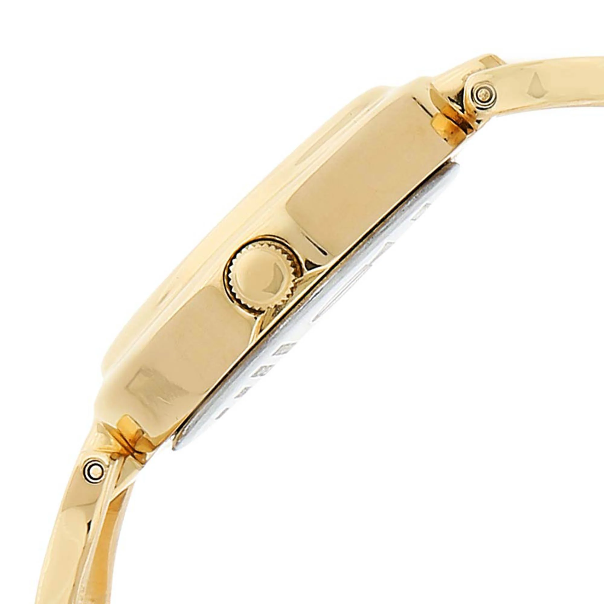 Titan Quartz Analog Champagne Dial Stainless Steel Strap Watch for Women - Image 3