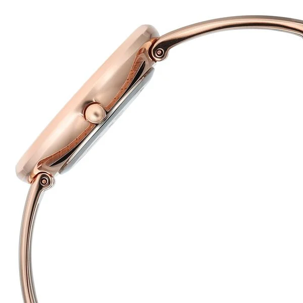 Titan Champagne Dial Rose Gold Metal Strap Analog Watch for Women - Image 5