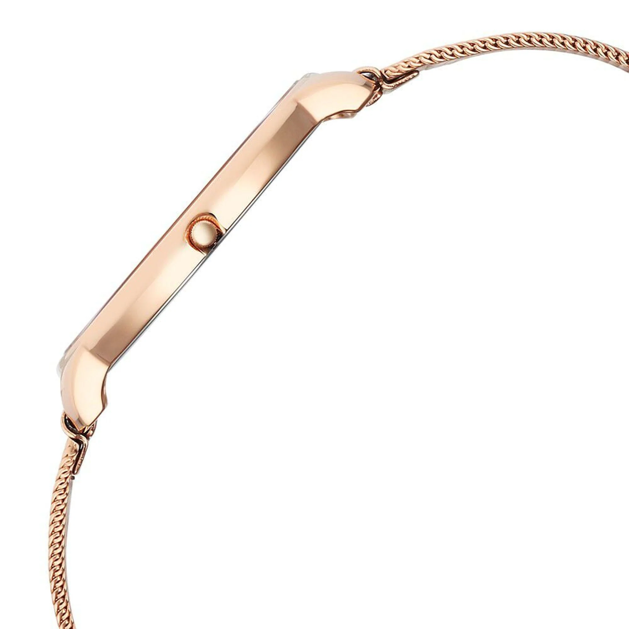 Titan Edge Metal Ladies Allure Quartz Analog Mother Of Pearl Round Dial Rose Gold Stainless Steel Strap Watch For Women - Image 4