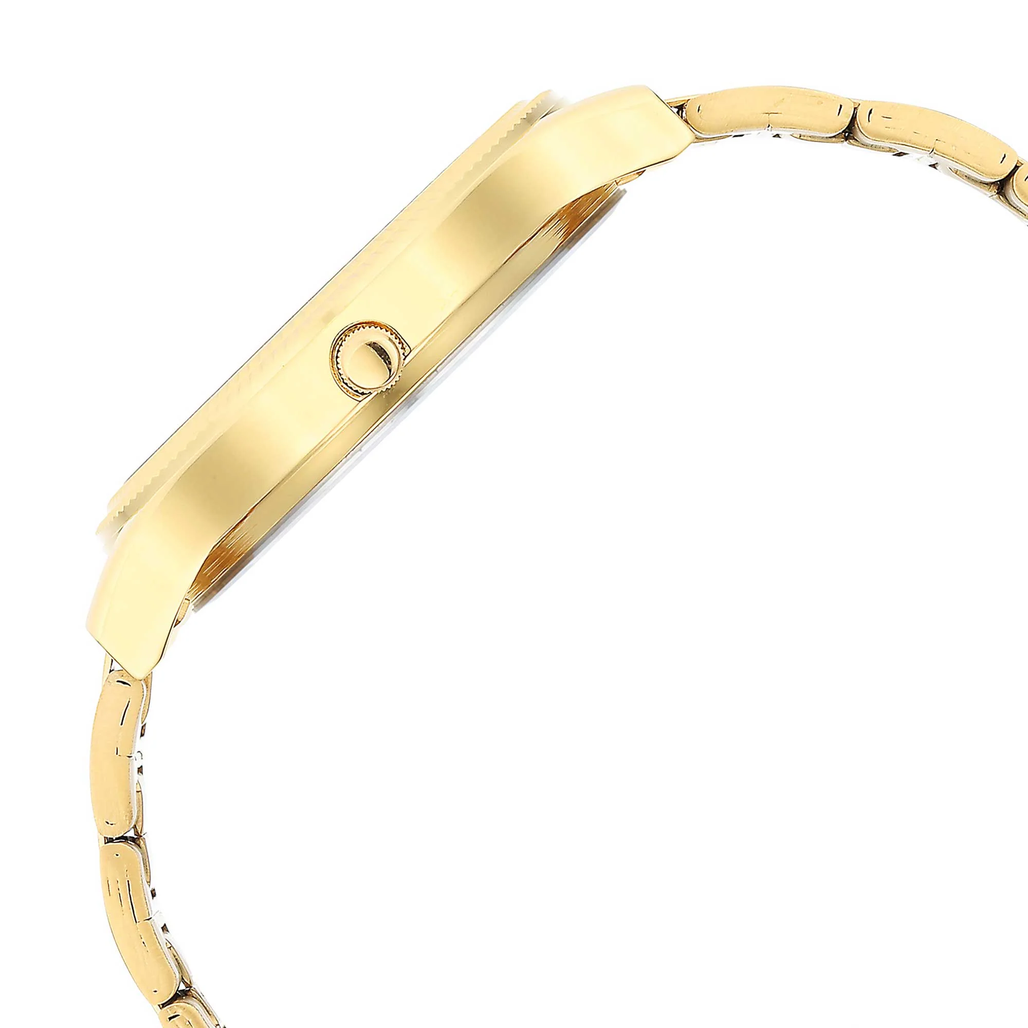 Karishma Green Dial Brass Strap Watch - Image 4