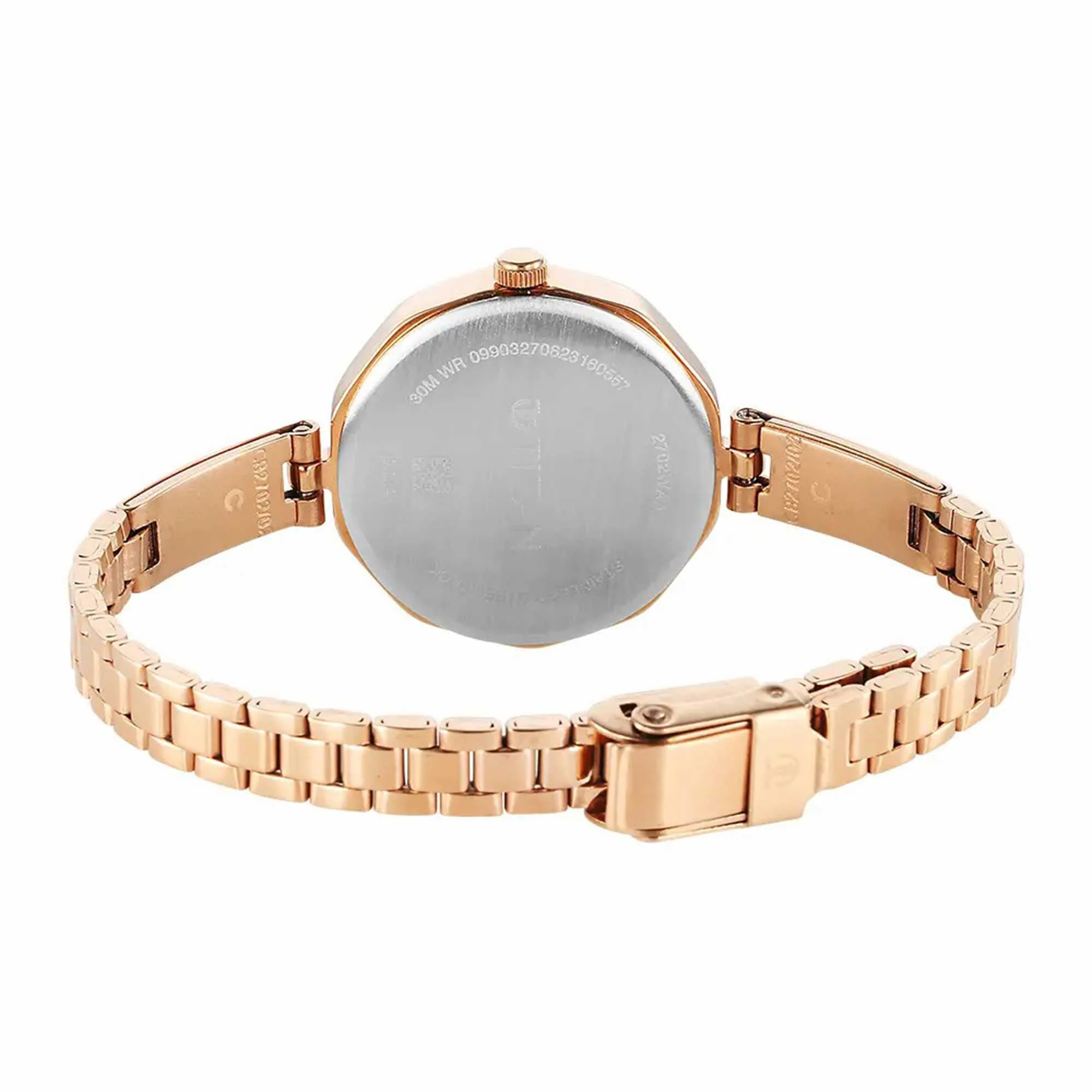 Titan Karishma Quartz Analog Pink Dial Stainless Steel Strap Watch for Women - Image 7
