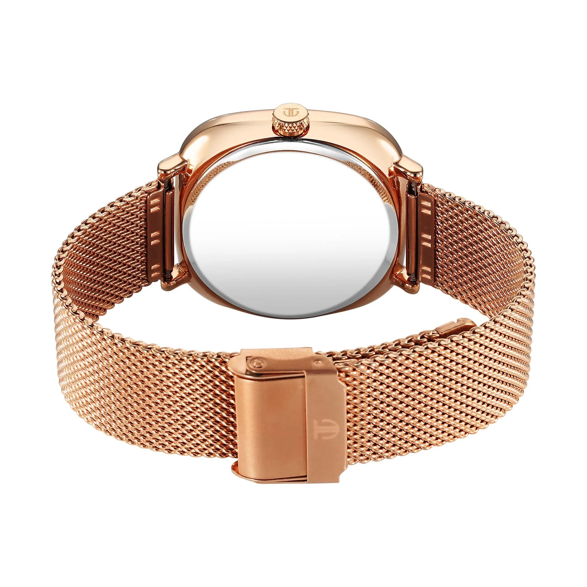 Titan Neo Curve Quartz Analog with Date Brown Dial Stainless Steel Strap Watch For Men - Image 3