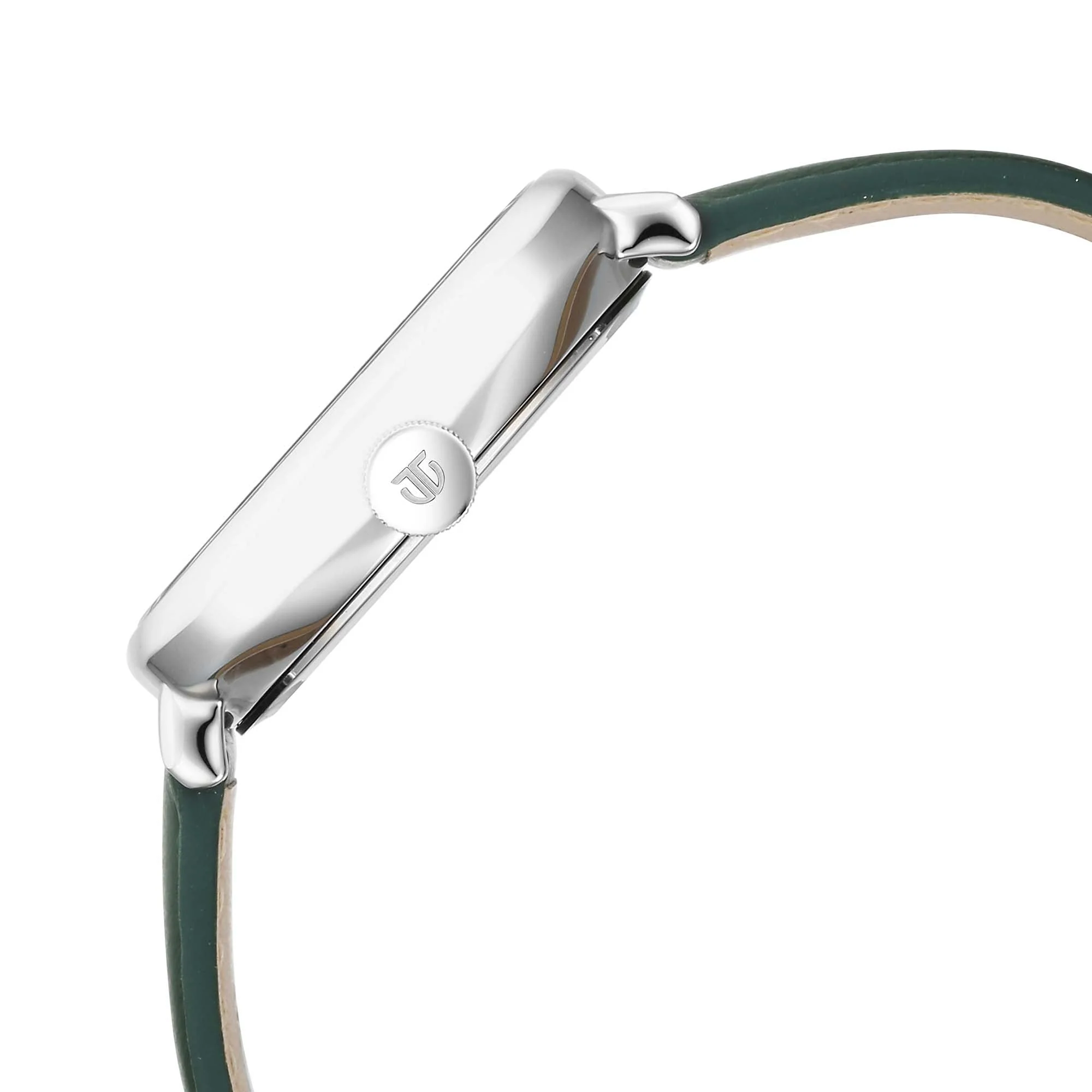 Titan Neo Curve Quartz Analog with Date Green Dial Stainless Steel Strap Watch For Men - Image 2