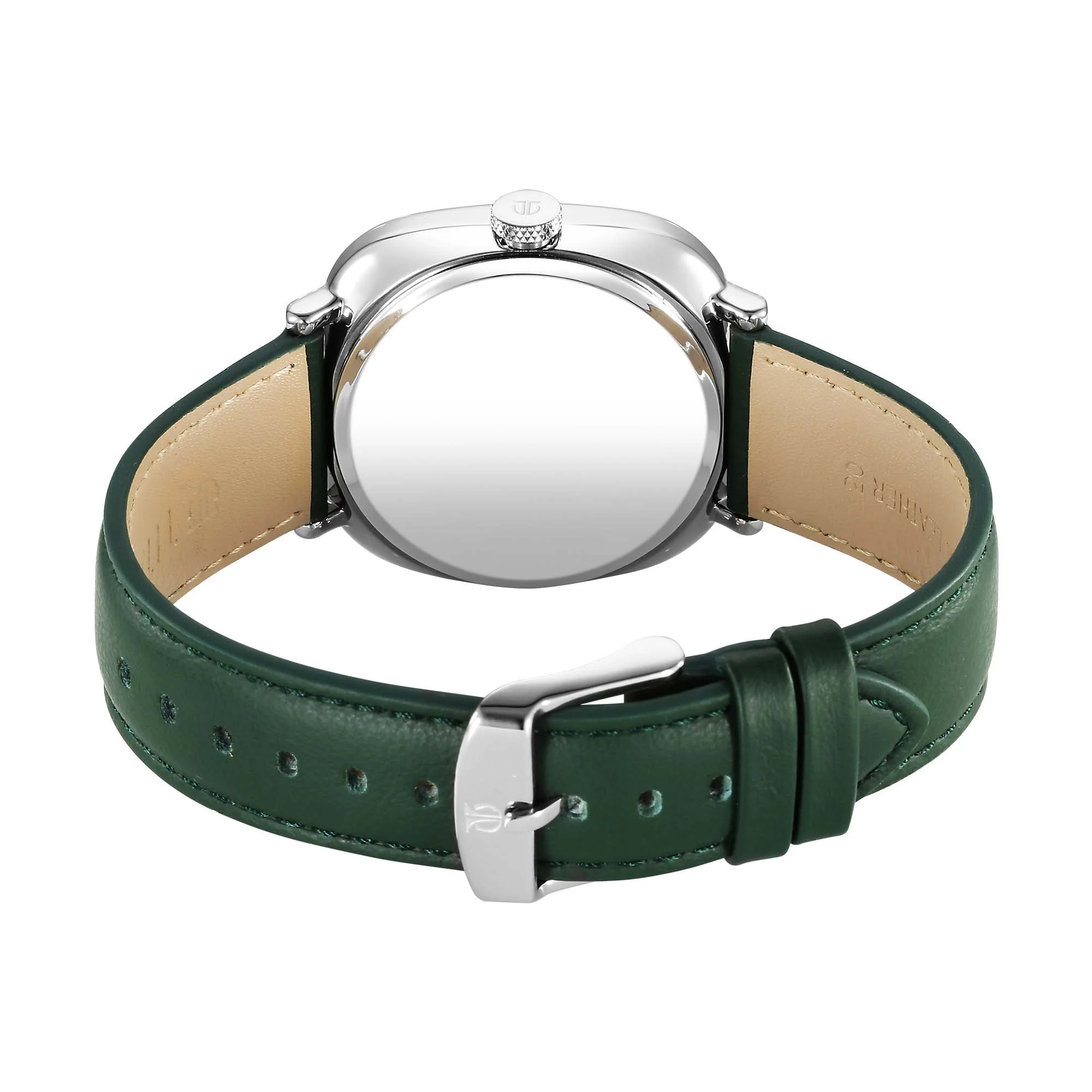 Titan Neo Curve Quartz Analog with Date Green Dial Stainless Steel Strap Watch For Men - Image 3