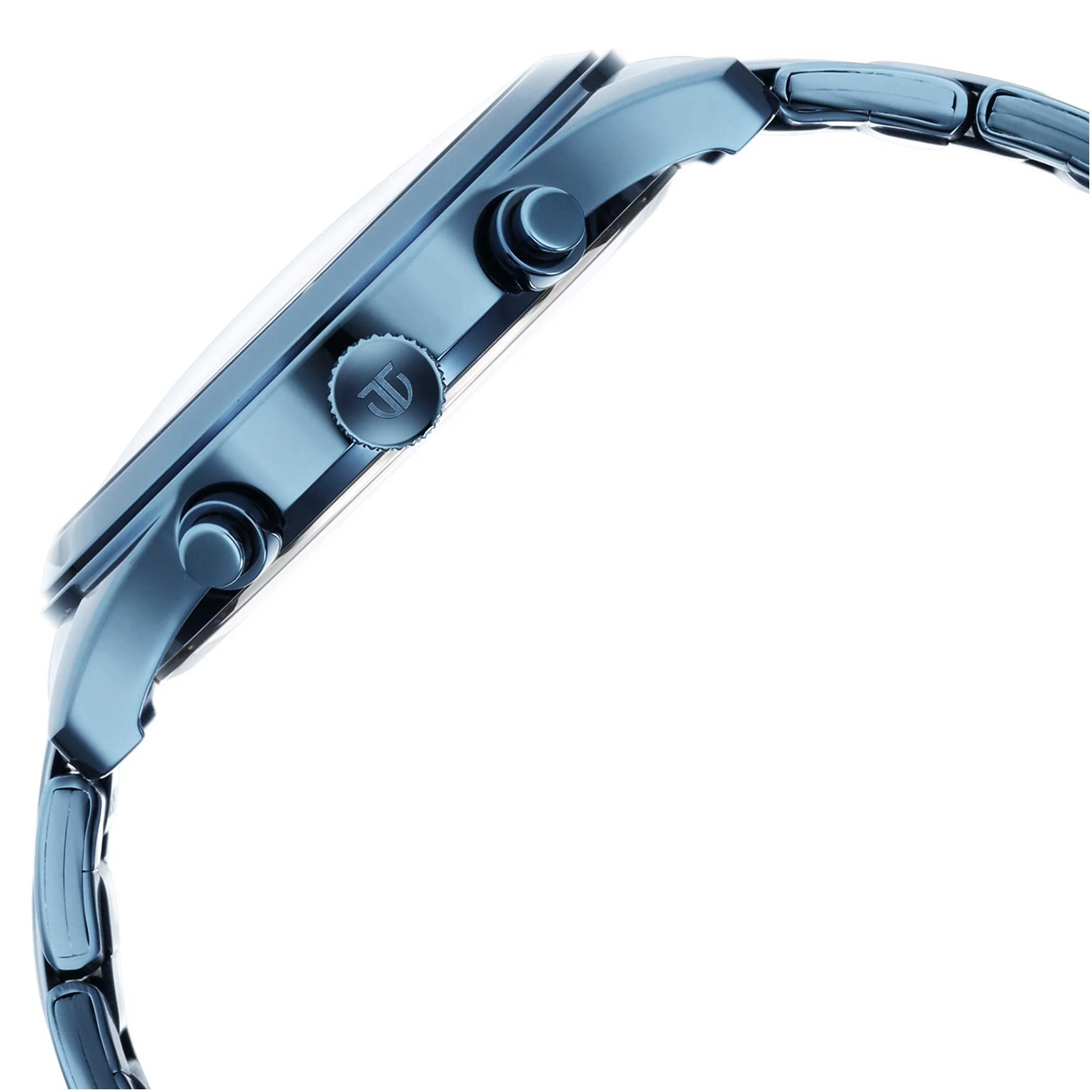 Titan Neo Splash Quartz Analog with Date Blue Dial Blue Stainless Steel Strap Watch For Men - Image 5