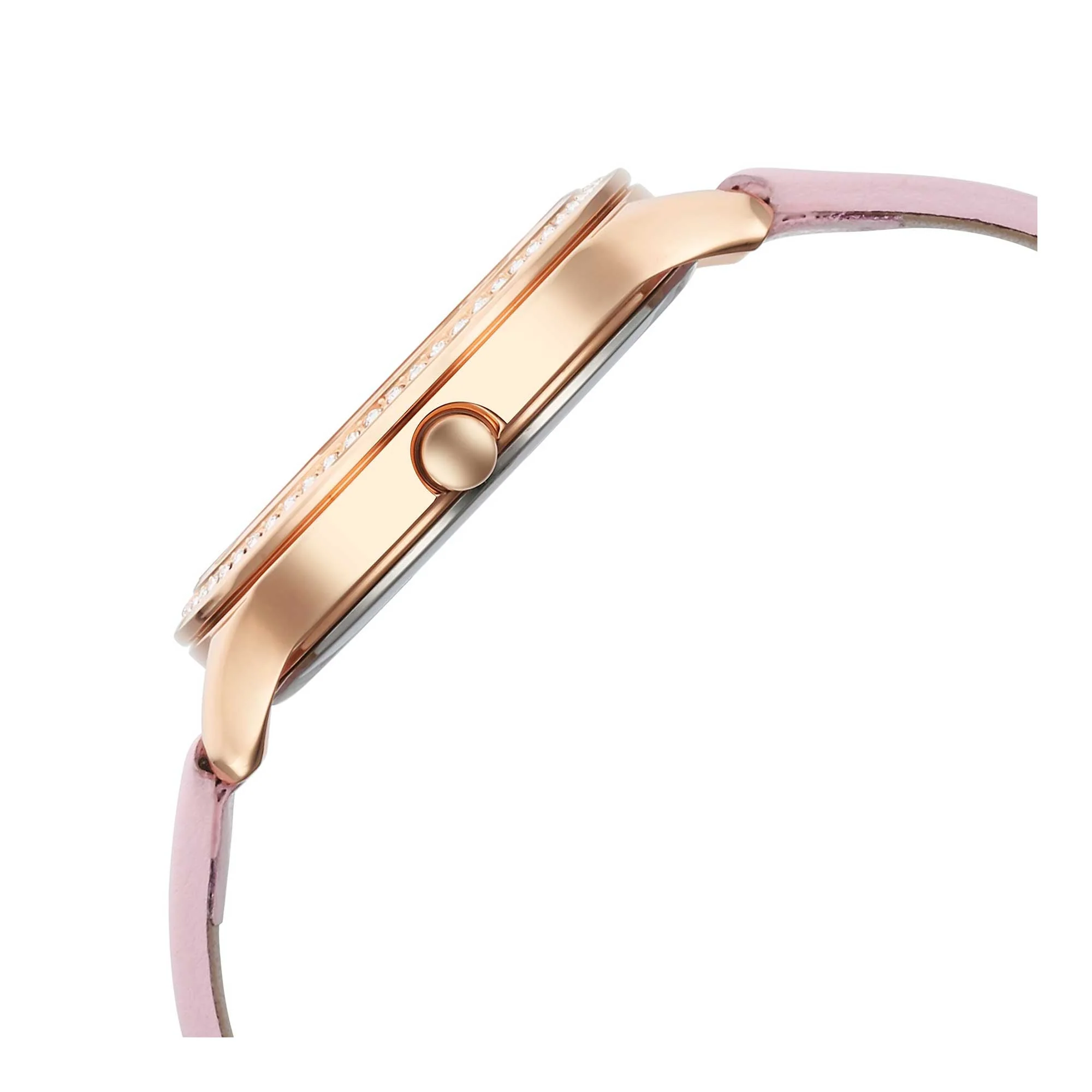 Titan Purple Glam It Up Pink Dial Analog Strap Watch for Women - Image 4