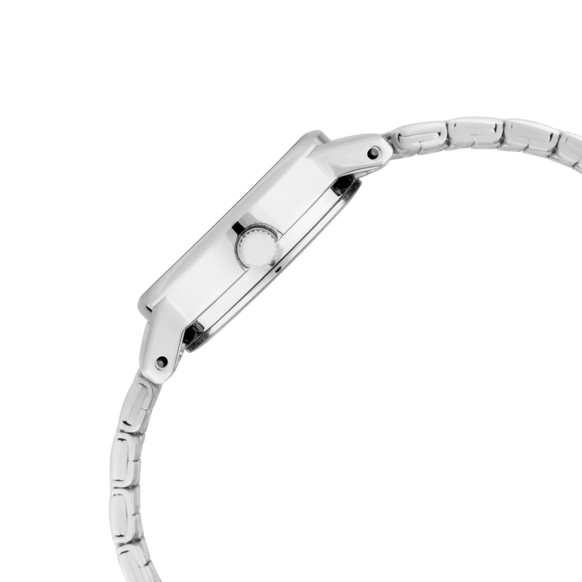 Titan Quartz Analog Silver Dial Metal Strap Watch for Women - Image 4