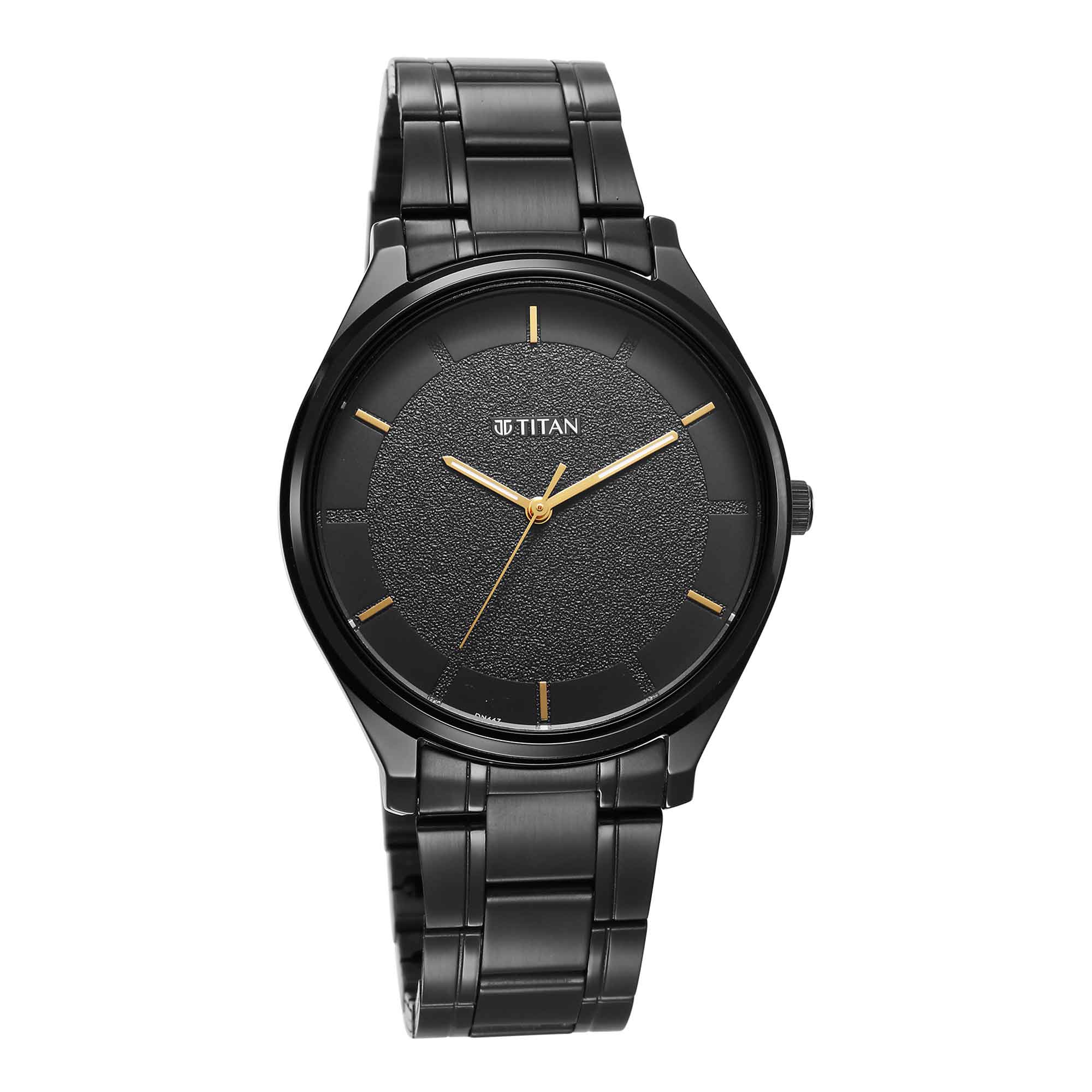 Titan Quartz Analog Silver Dial Watch for Men - Image 2