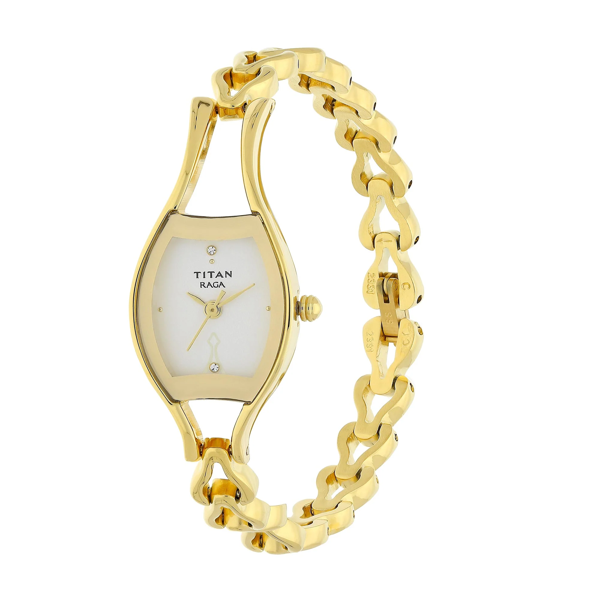 Titan Quartz Analog White Dial Watch for Women - Image 5