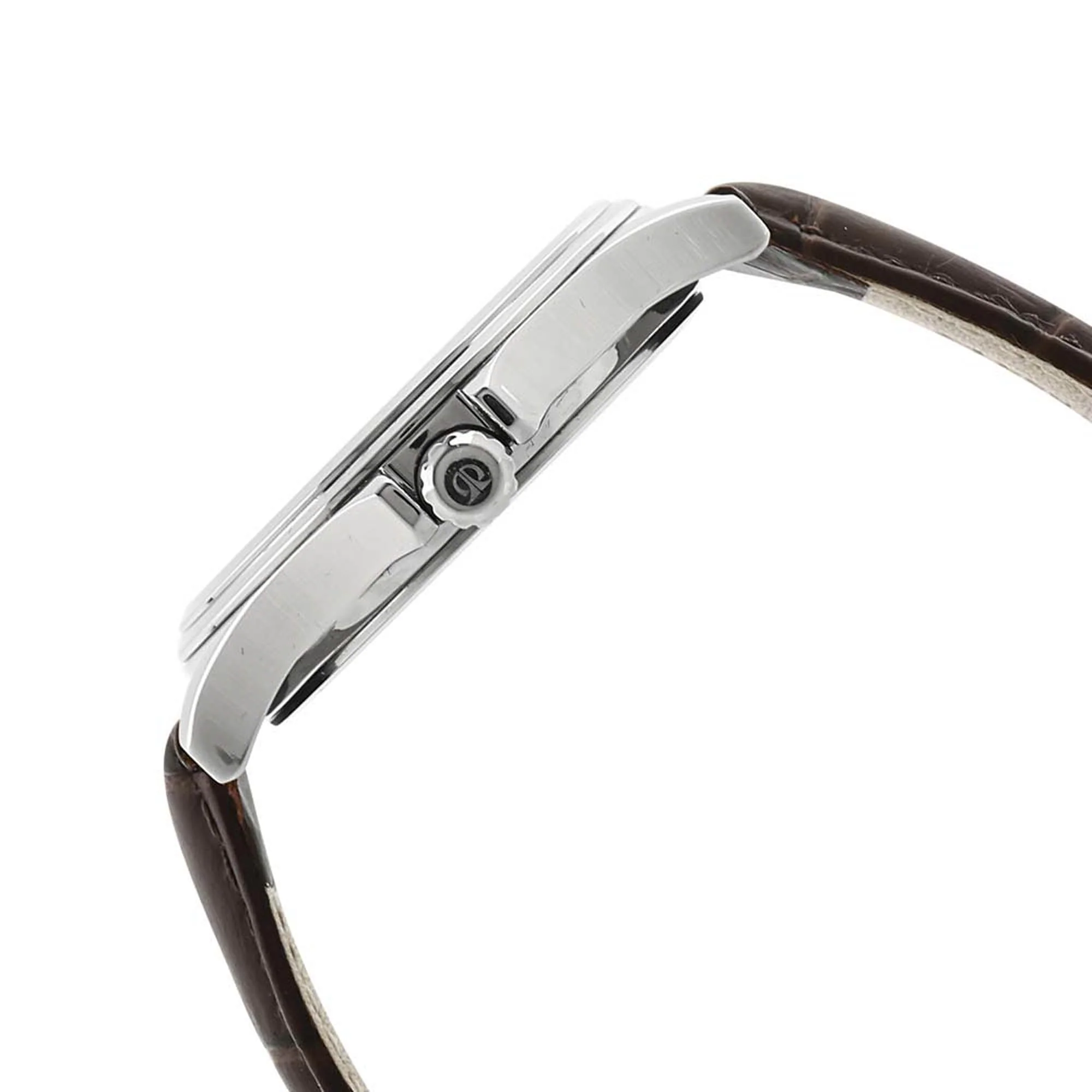 Titan Quartz Multifunction Silver Dial Leather Strap Watch for Men - Image 4