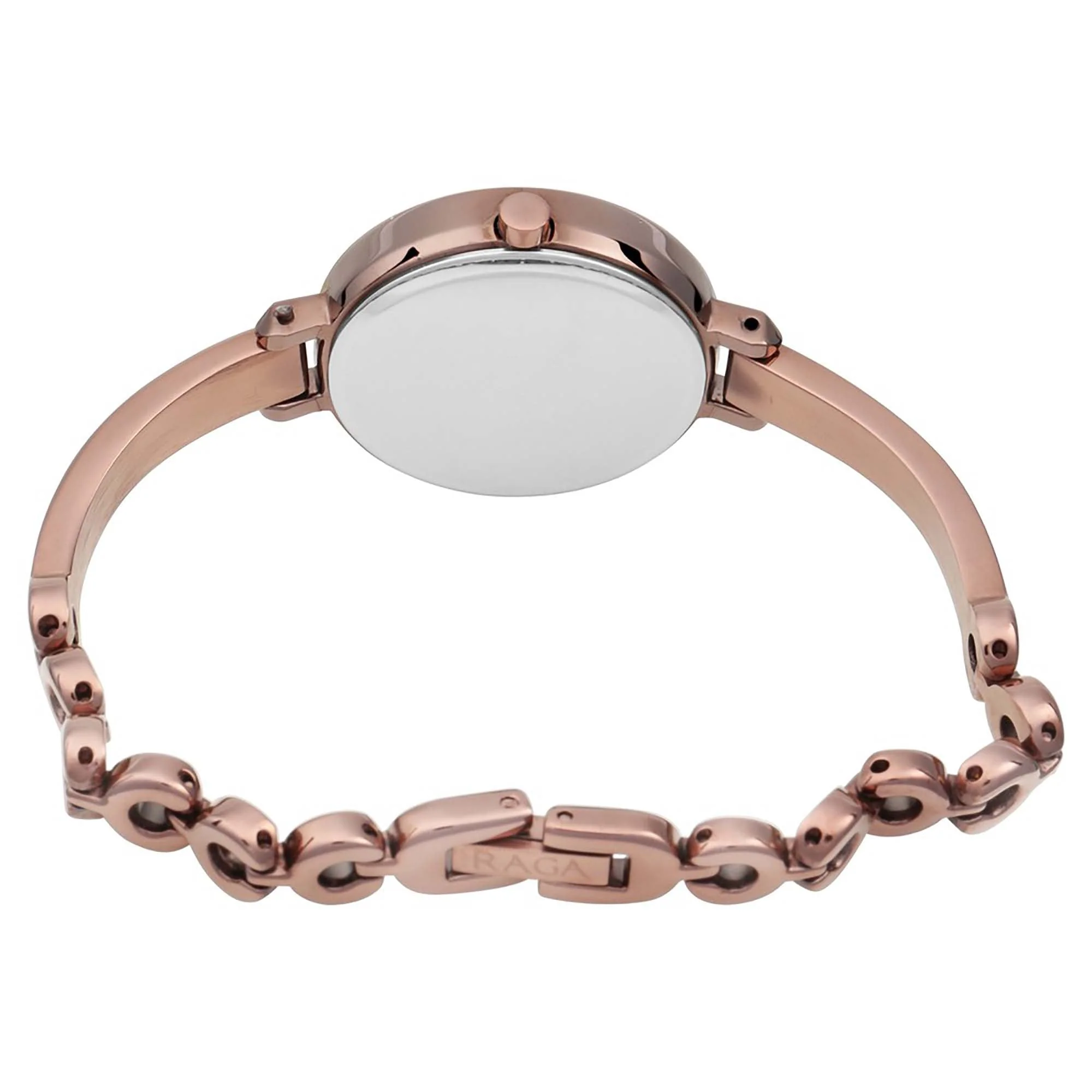 Titan Raga Brown Dial Metal Strap Analog Watch for Women - Image 4