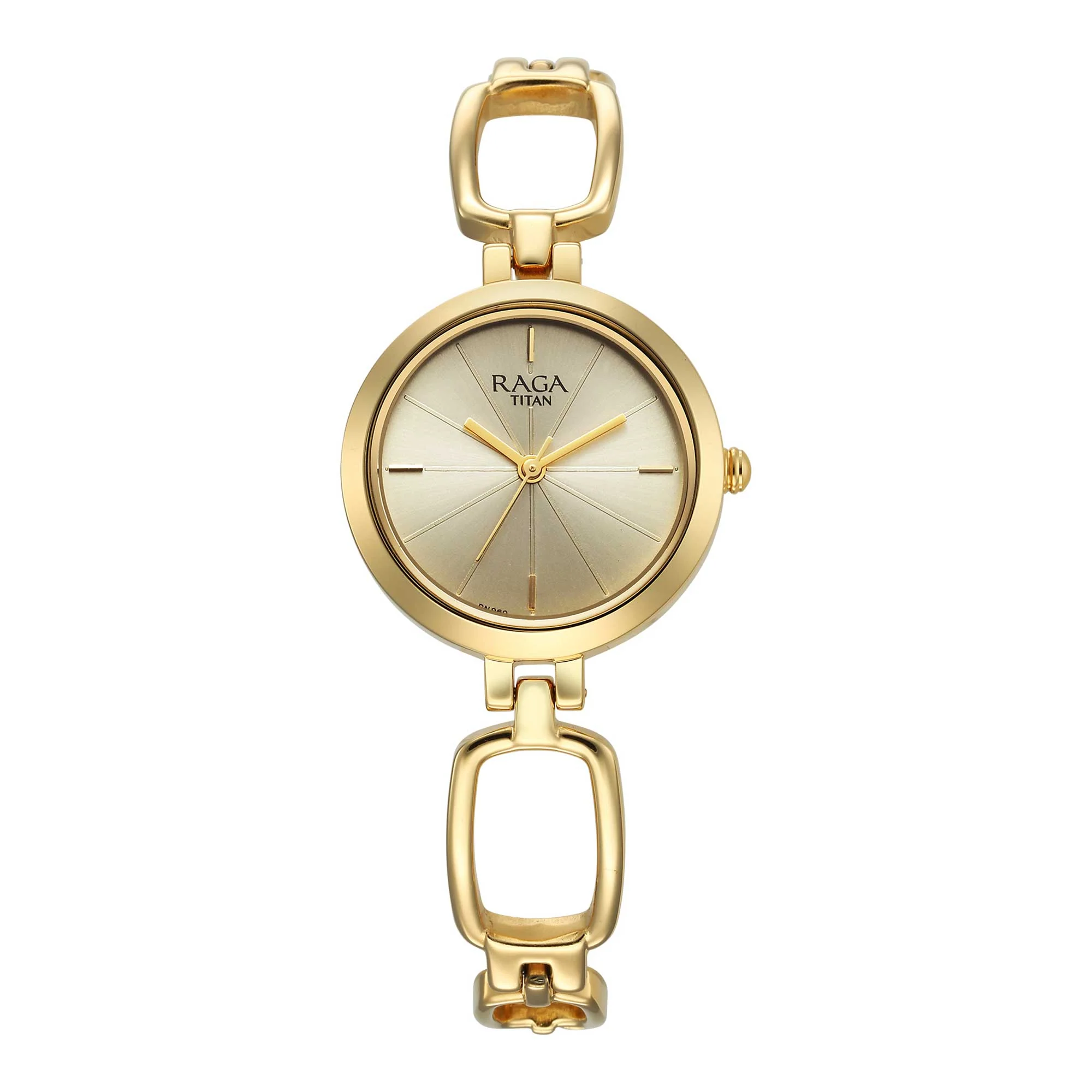 Titan Raga Champagne Dial Watch for Women - Image 2