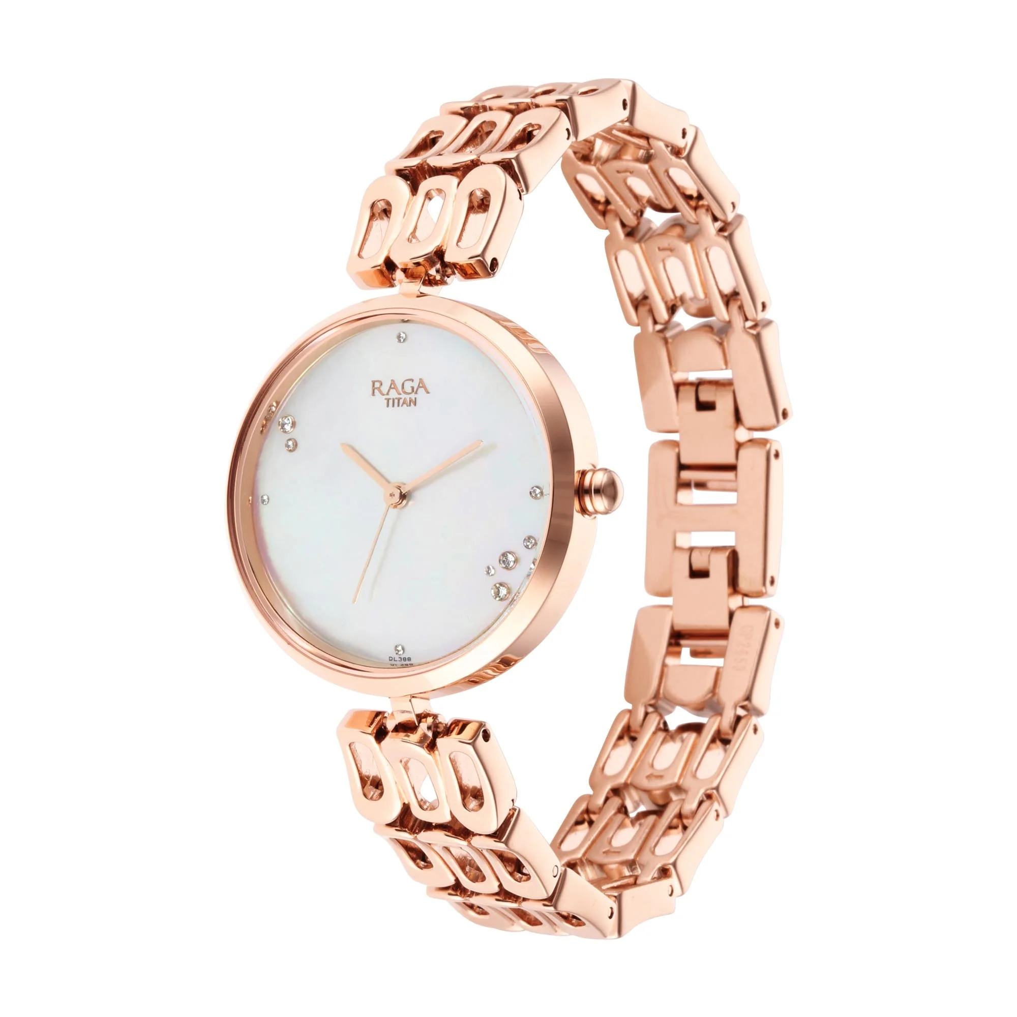 Titan Raga Chic Mother Of Pearl Dial Women Watch With Metal Strap - Image 2