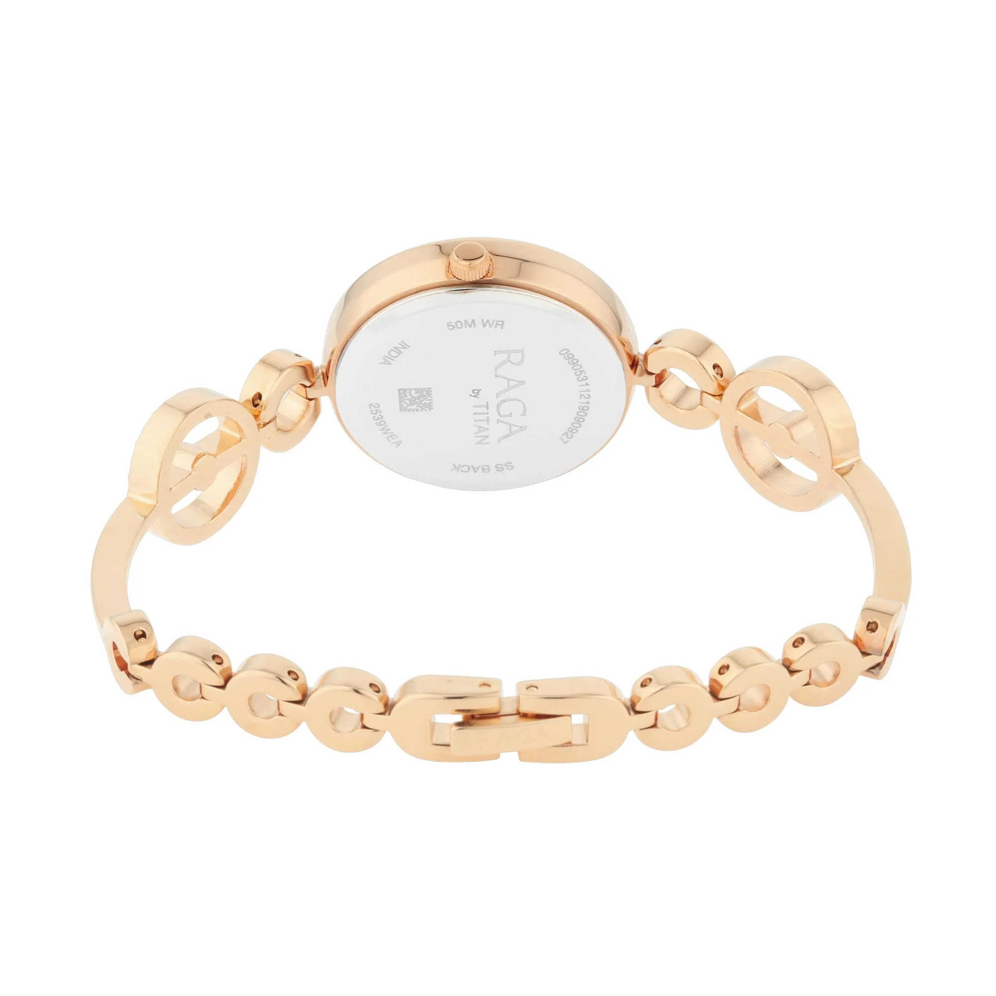 Titan Raga Mother of Pearl Dial Women Watch With Metal Strap - Image 5