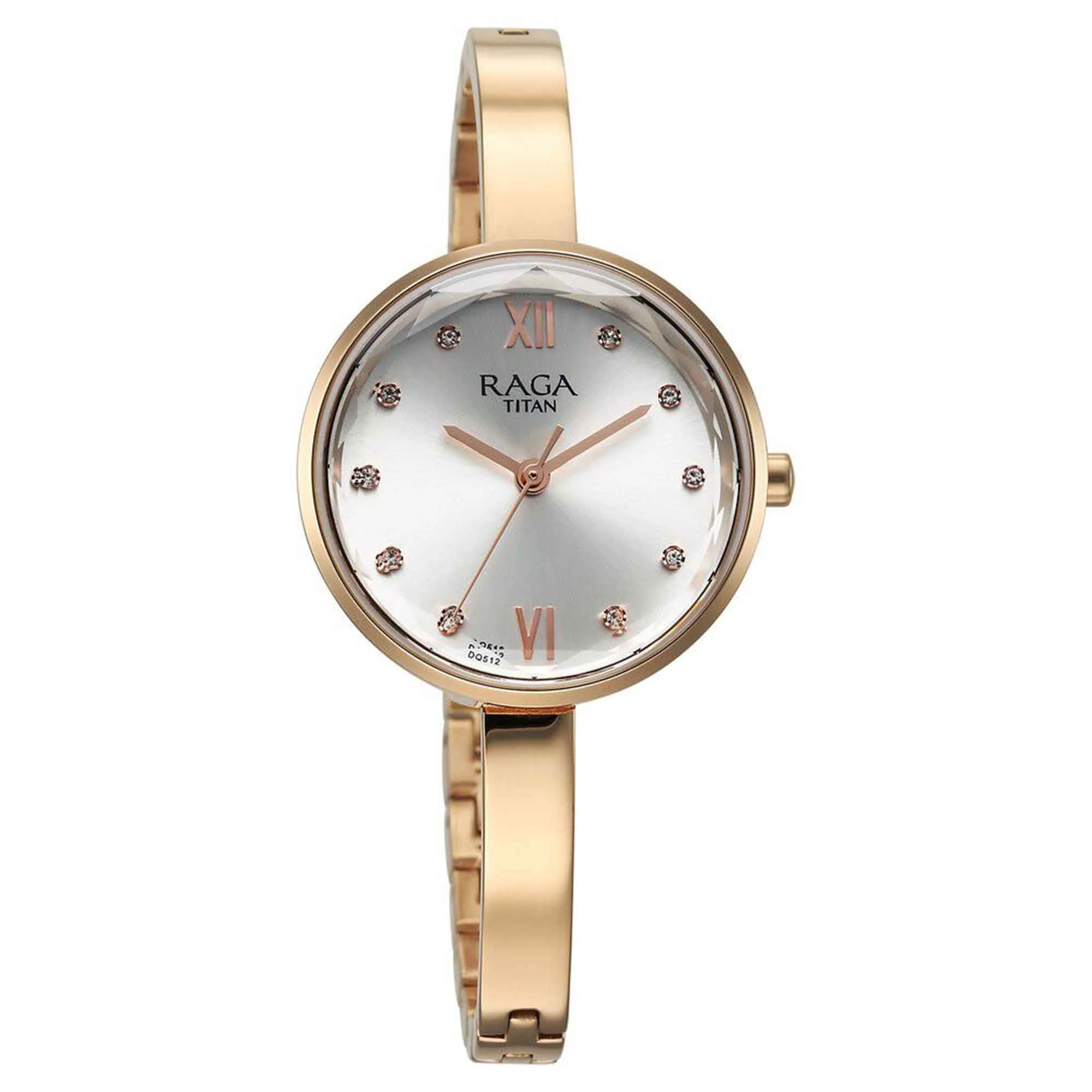 Titan Raga Showstopper Quartz Analog Silver Dial Metal Strap Watch for Women 95271WM02 - Image 2
