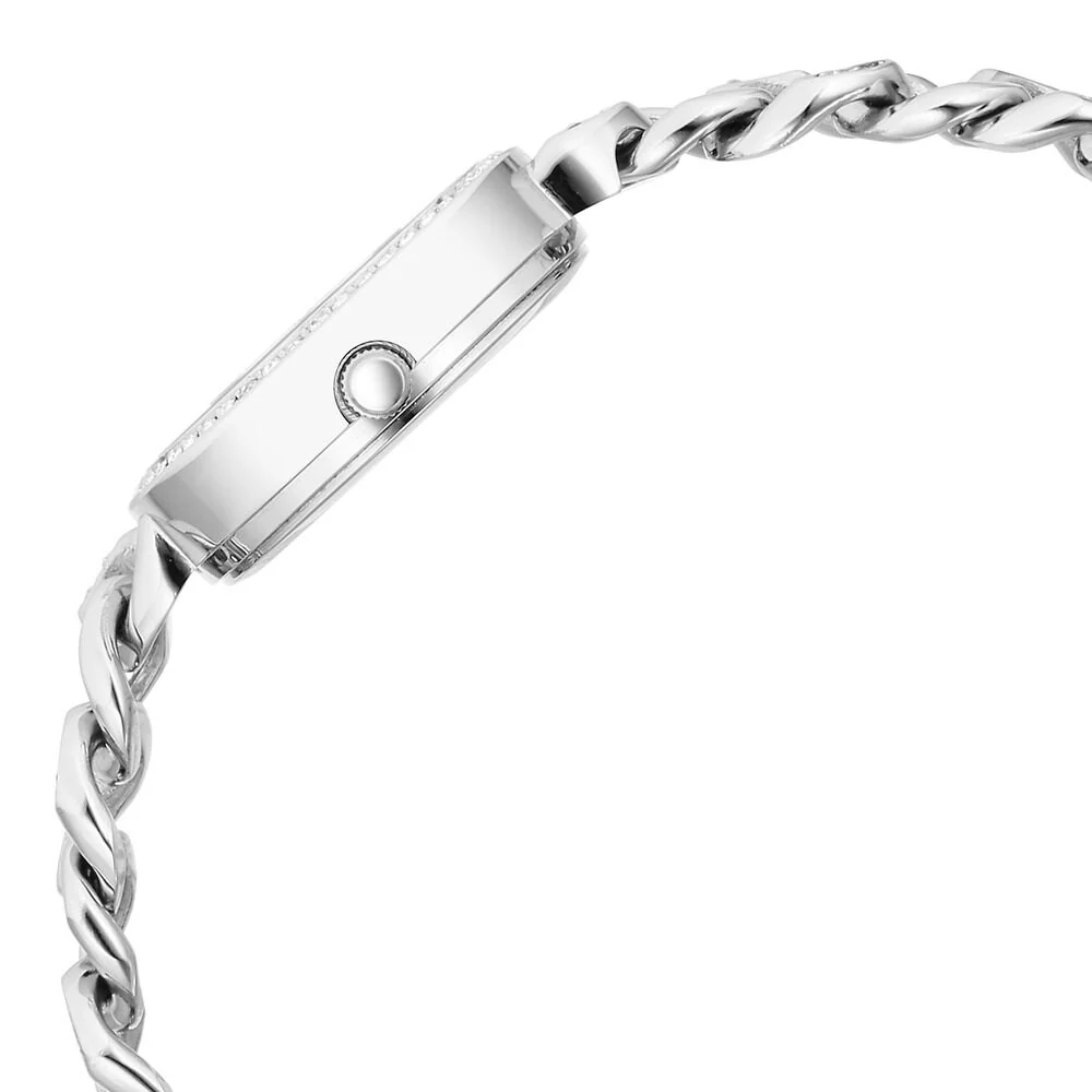 Titan Raga Showstopper Quartz Analog Silver Dial Metal Strap Watch for Women 95288SM01 - Image 4