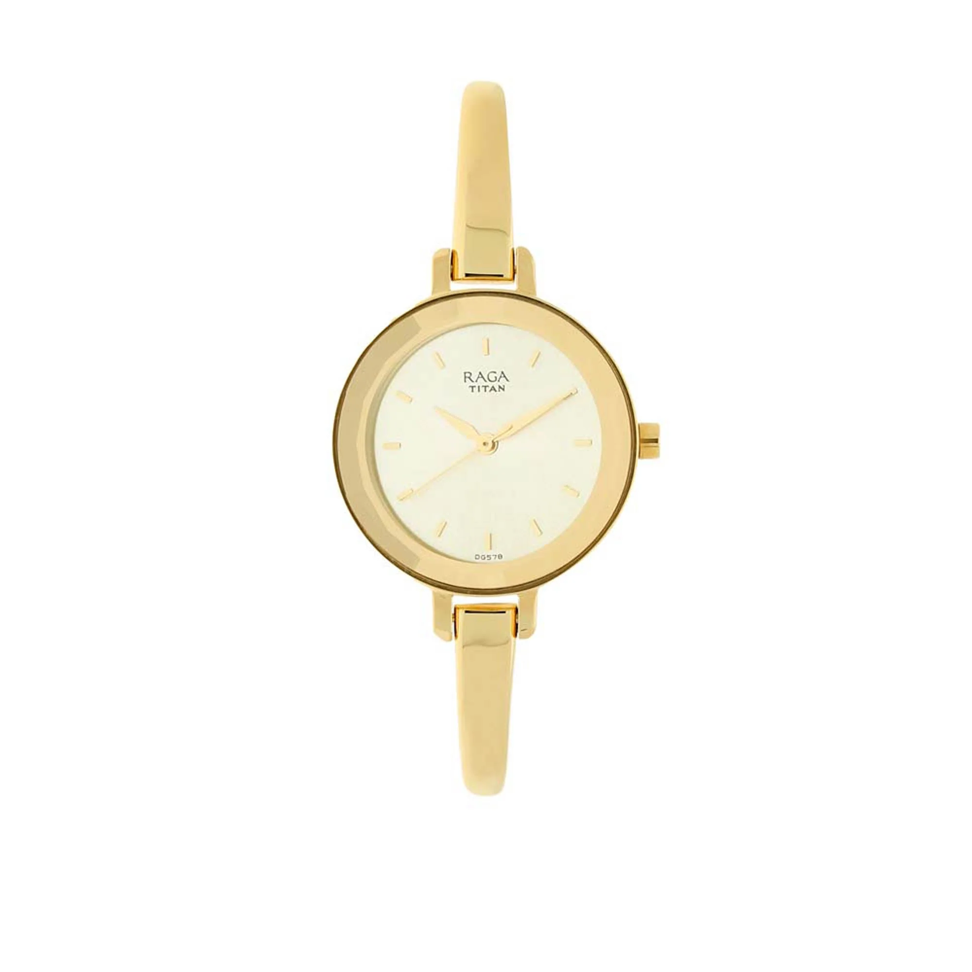 Titan Raga Viva Champagne Dial Women Watch With Metal Strap - Image 2
