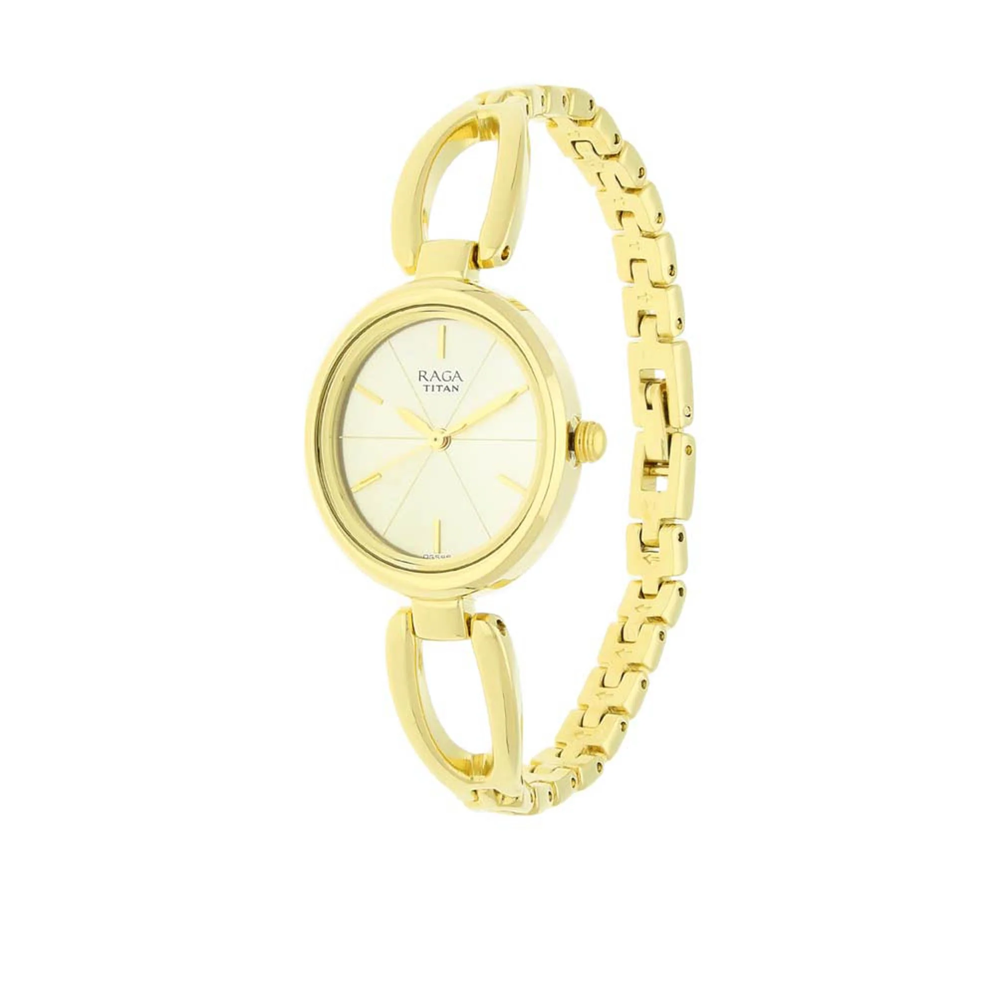 Titan Raga Viva Champagne Dial Women Watch With Metal Strap - Image 2