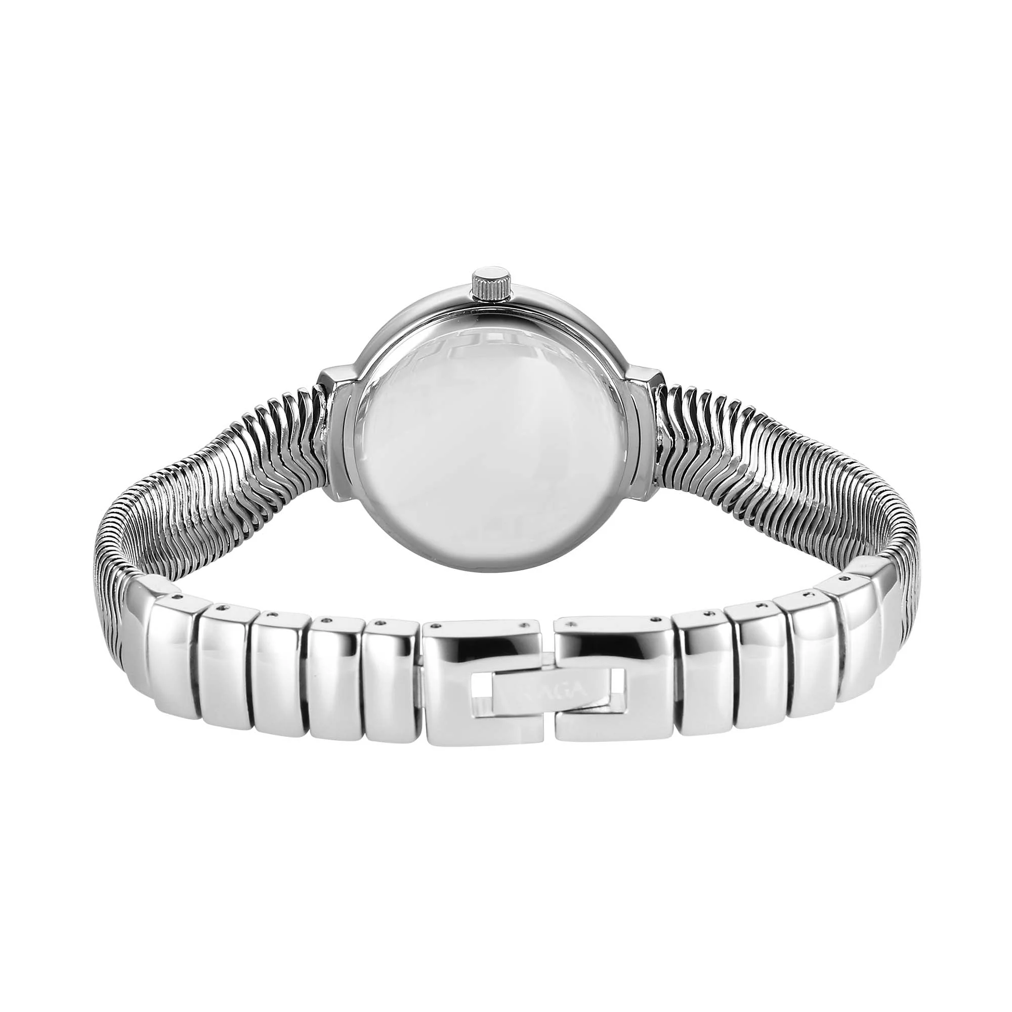 Titan Raga Viva Glam Stainless Steel Silver Round - Image 3
