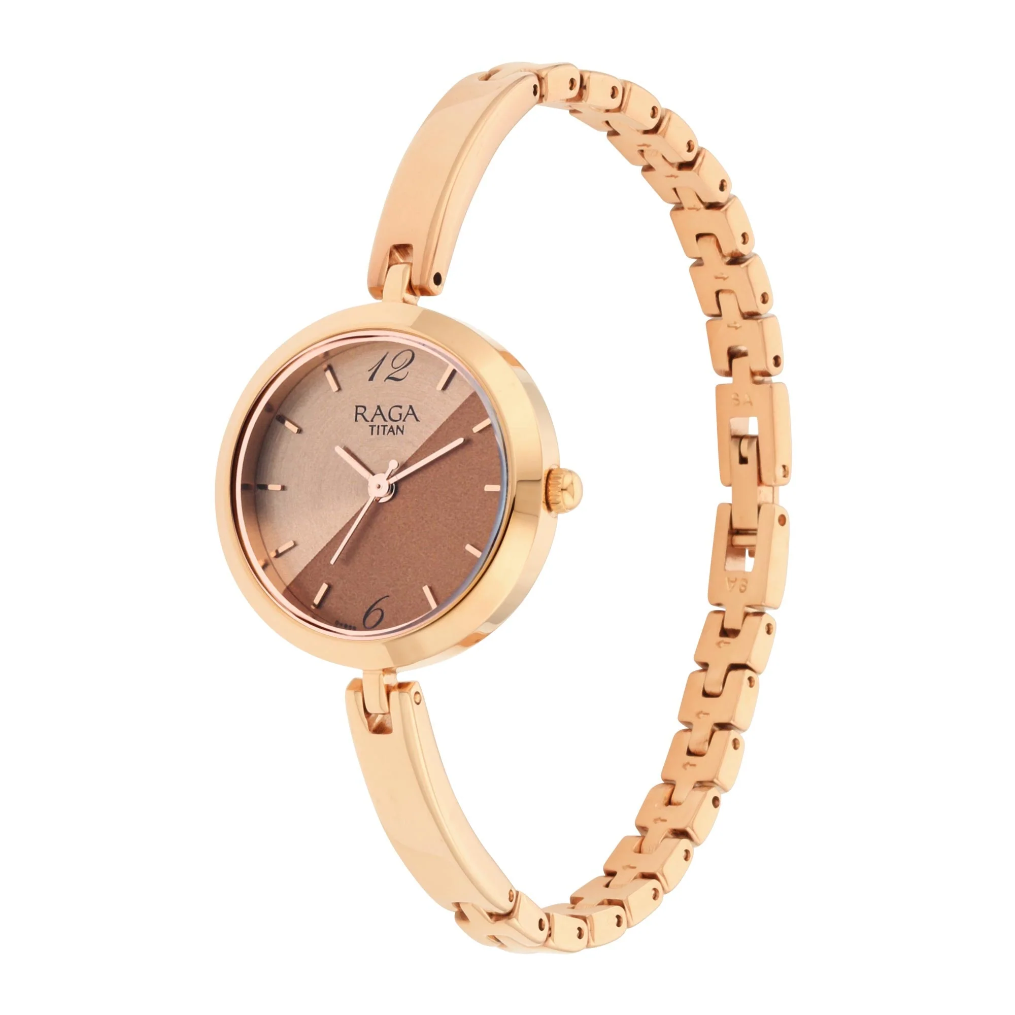 Titan Raga Viva Bicolour Dial Women Watch With Metal Strap - Image 3