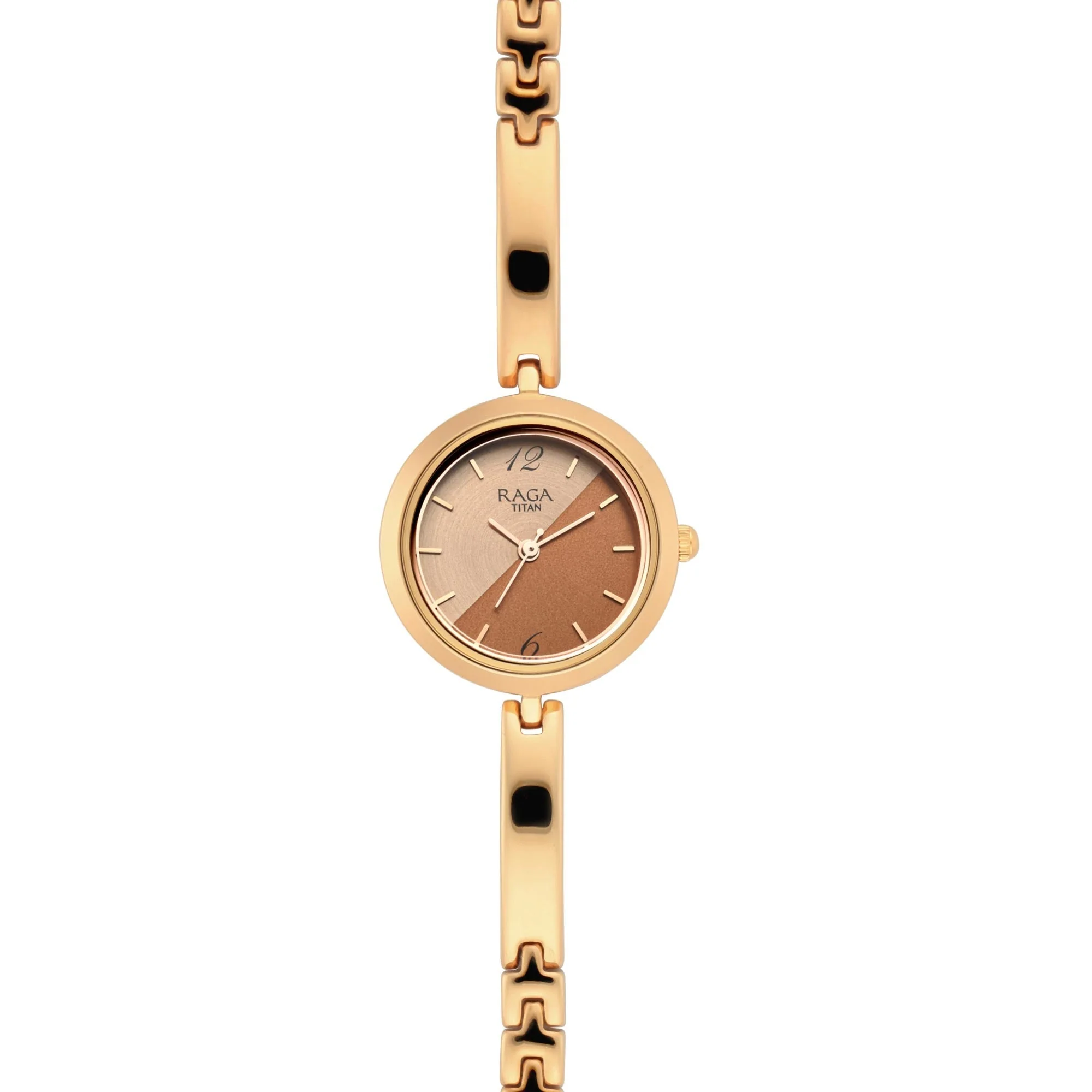 Titan Raga Viva Bicolour Dial Women Watch With Metal Strap - Image 6