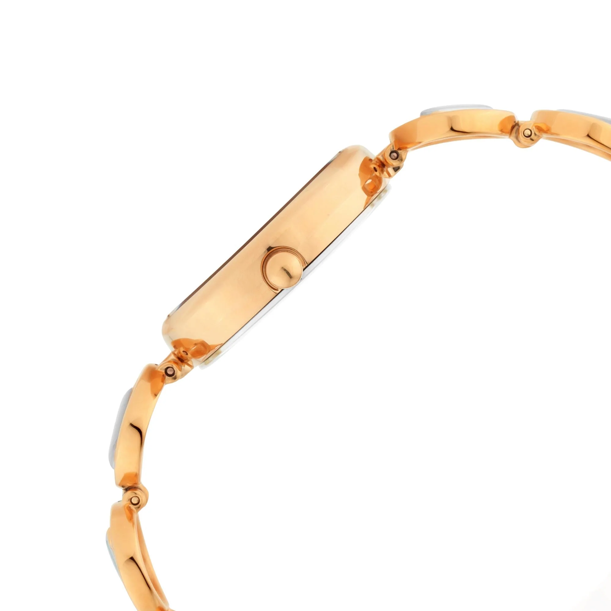 Titan Raga Viva Quartz Analog with Day and Date Rose Gold Dial Two Toned Metal Strap Watch For Women - Image 6