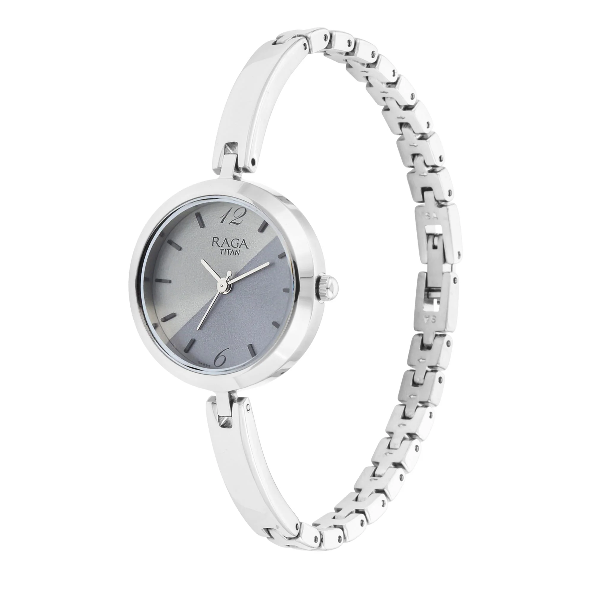 Titan Raga Viva Silver Dial Women Watch With Metal Strap - Image 4