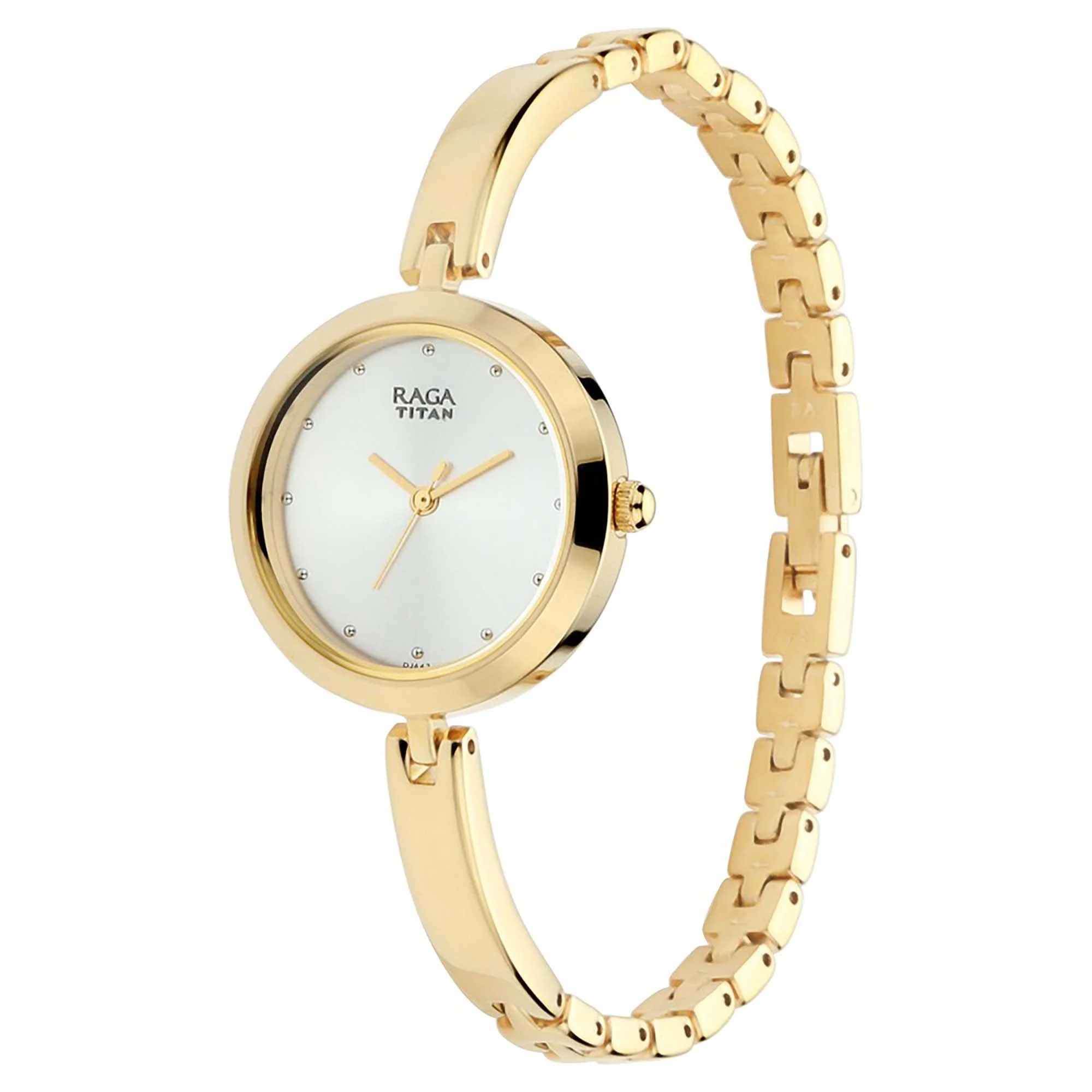 Titan Raga Viva Silver Dial Women Watch With Metal Strap - Image 2