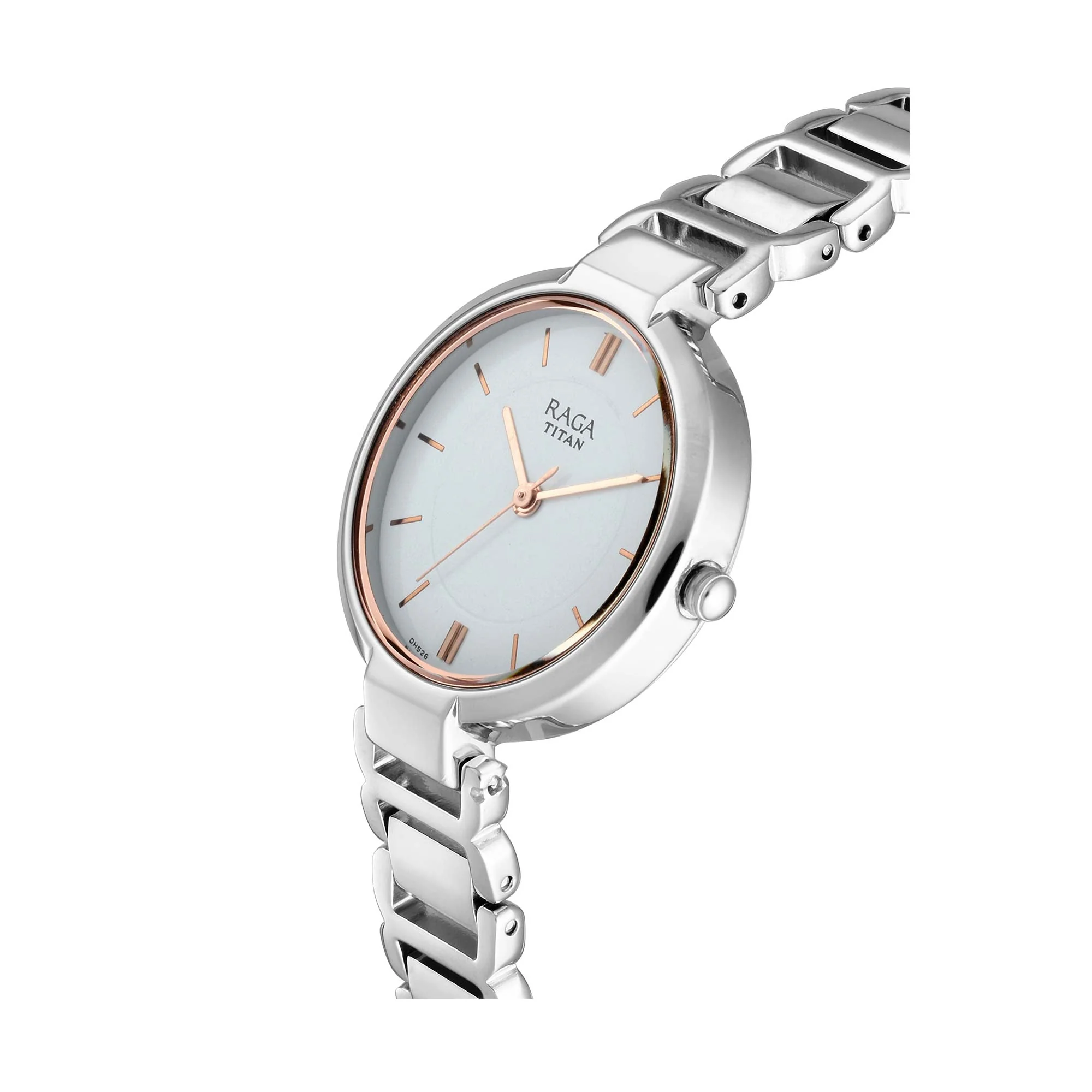 Titan Raga Viva White Dial Analog Metal Strap watch for Women - Image 3