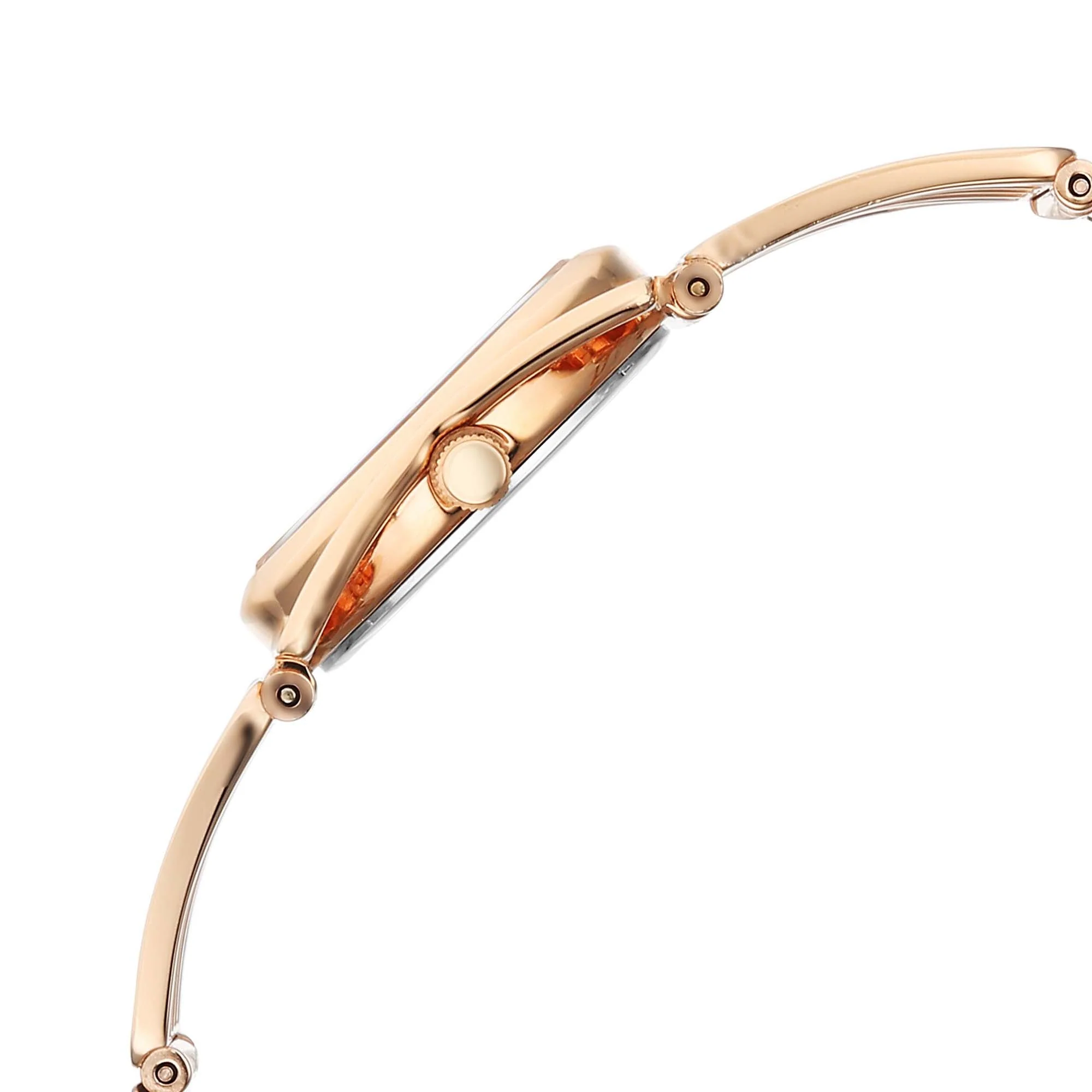 Titan Raga White Mother of Pearl Special Dial Rose Gold Metal Analog Watch for Women - Image 4