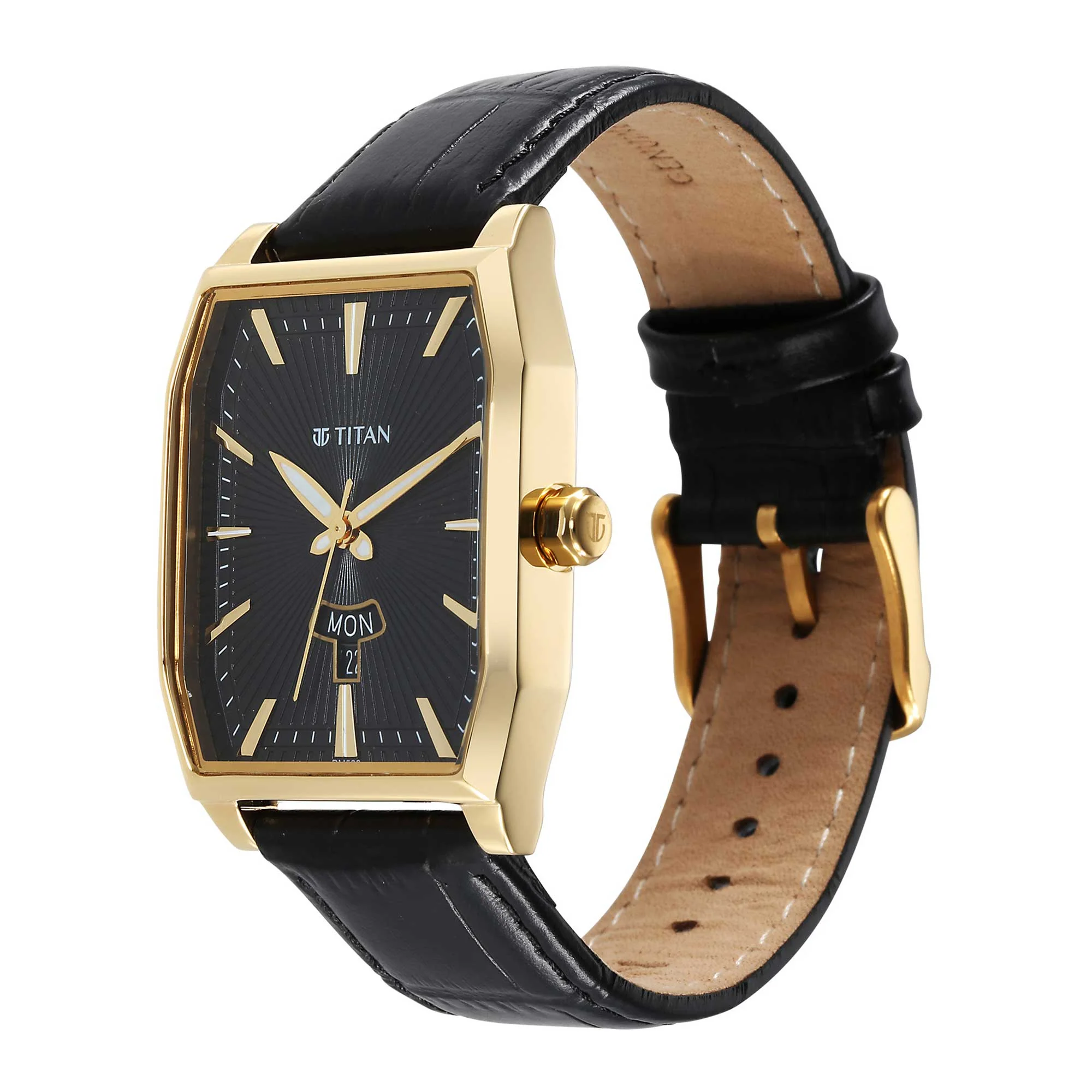 Titan Regalia Opulent Black Dial Watch for Men - Image 3