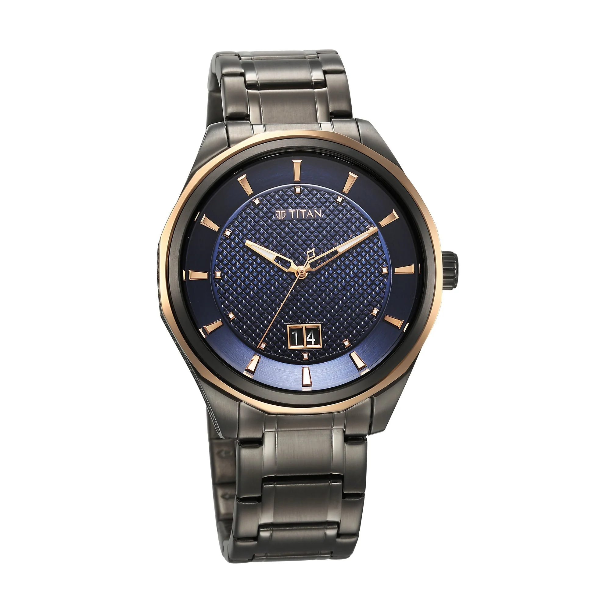Titan Regalia Opulent Quartz Analog Silver Dial Silver Stainless Steel Strap Watch for Men - Image 2