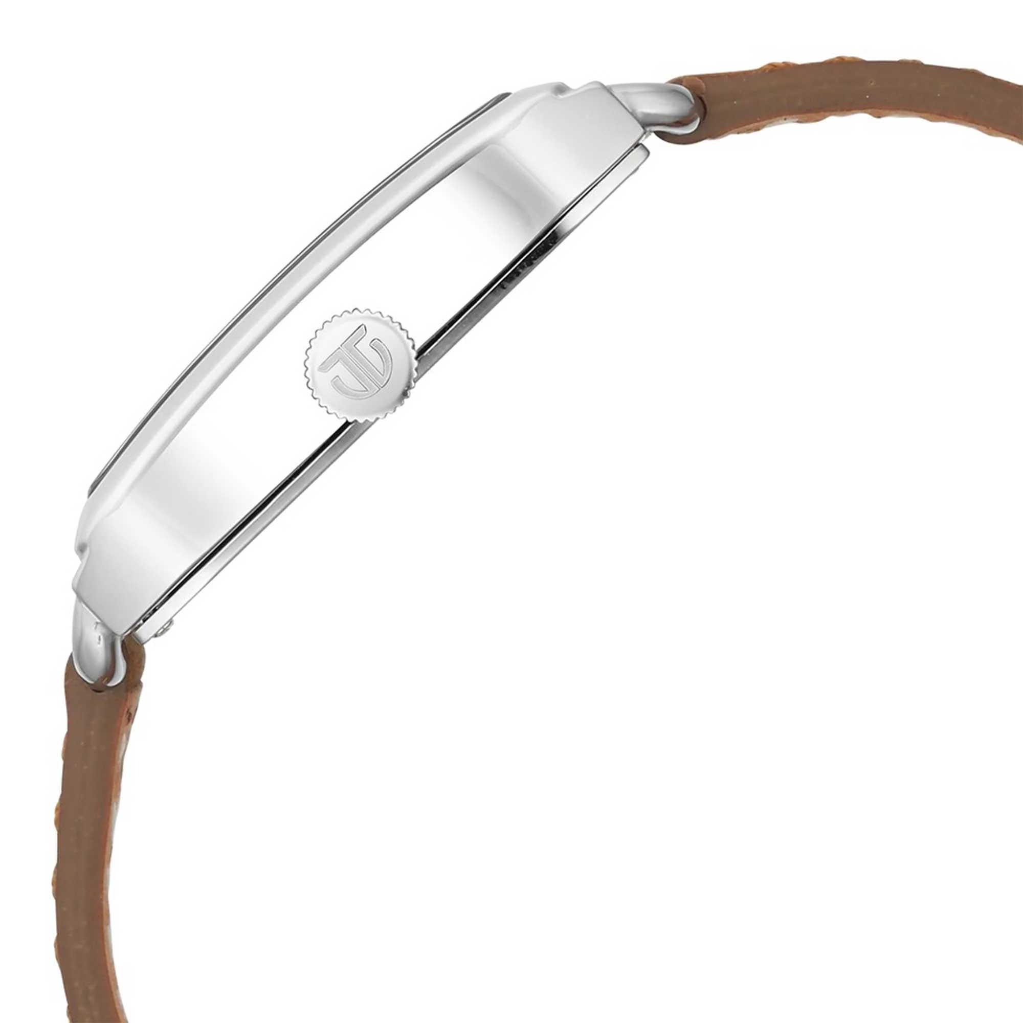 Titan Retro Revive Quartz Analog White Dial Leather Strap for Men - Image 4