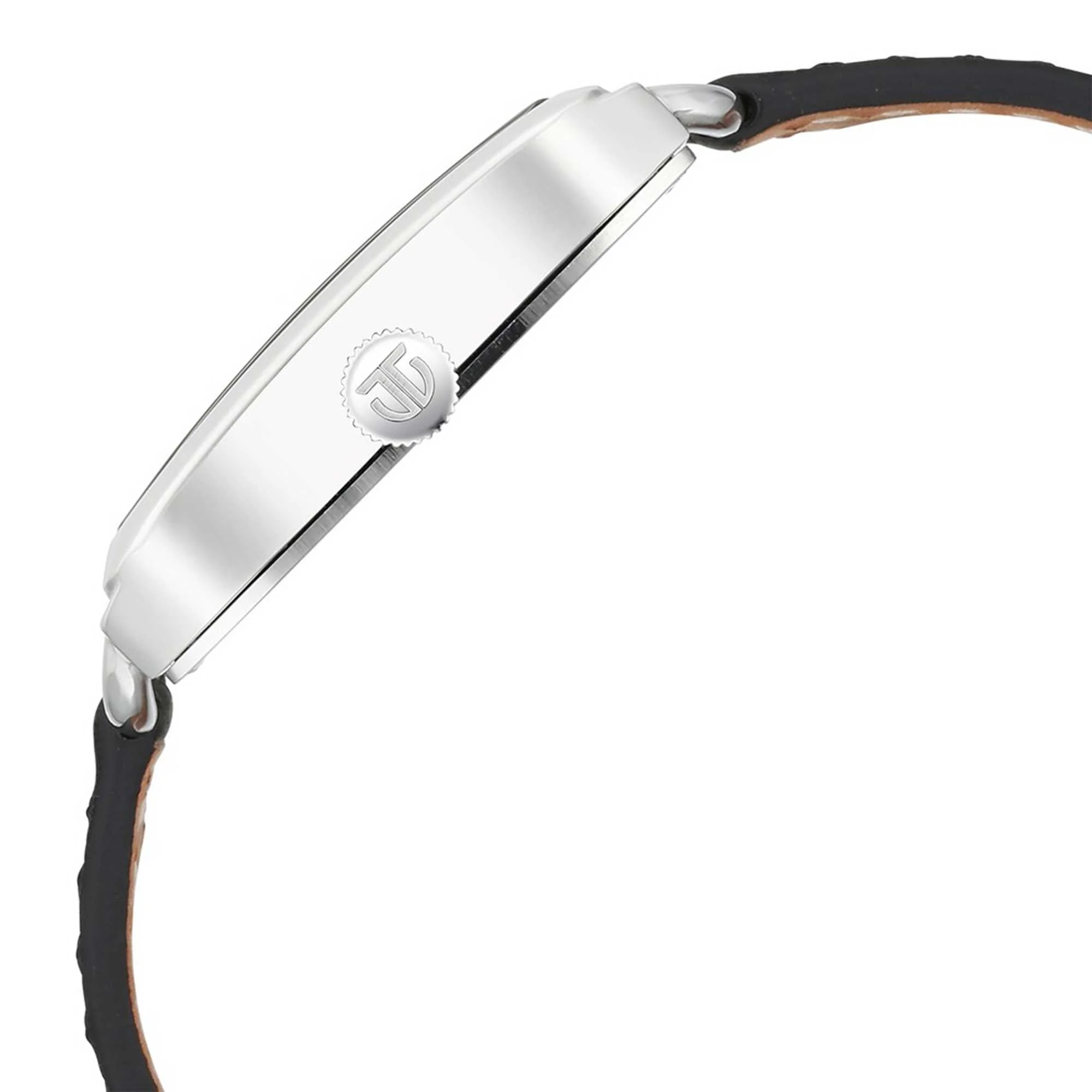 Titan Retro Revive Quartz Analog White Dial Leather Strap for Men - Image 4