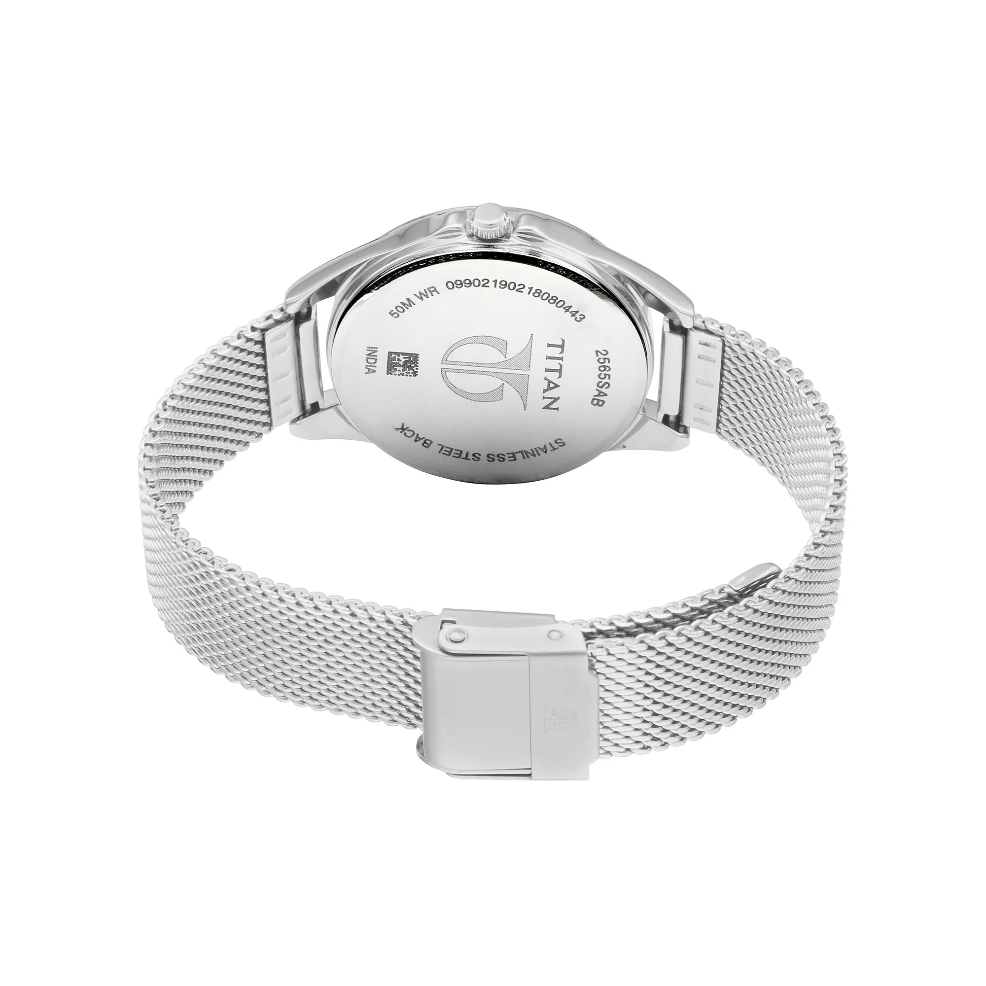 Titan Sparkle Blue Dial Analog Watch for Women - Image 4