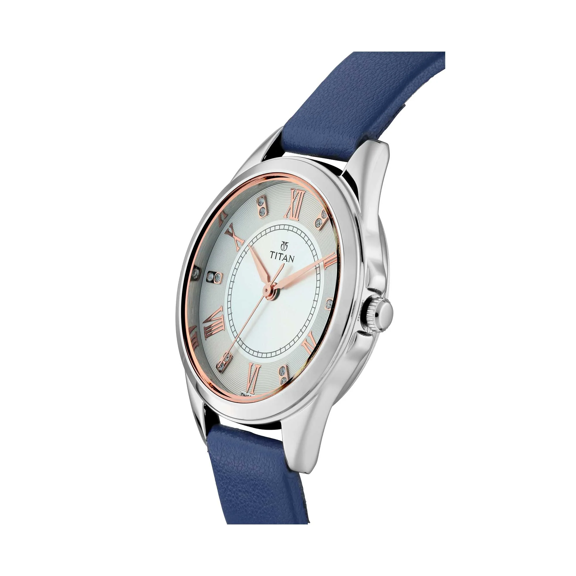 Titan Sparkle White Dial Analog Watch for Women - Image 2