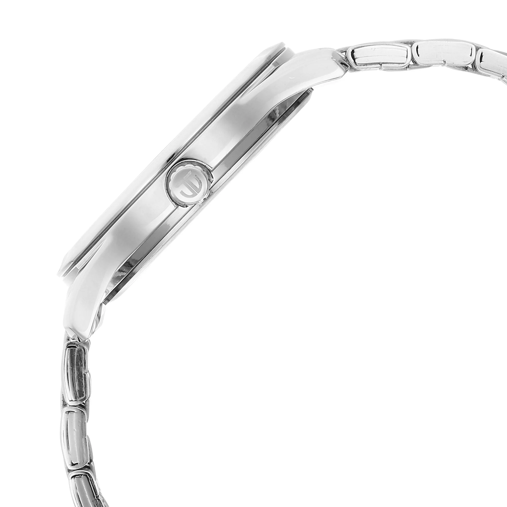 Titan Urban Analog Silver White Dial Metal Strap Watch for Men 1823SM05 - Image 4