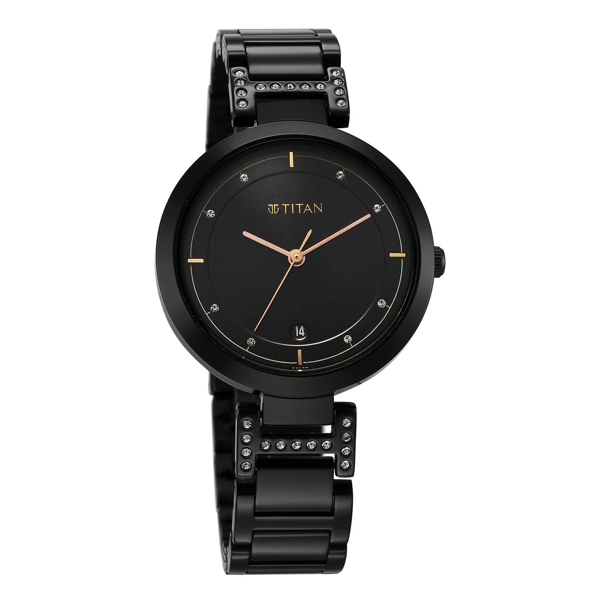 Titan Women Brass Round Shape Watches(2480NM02) - Image 2