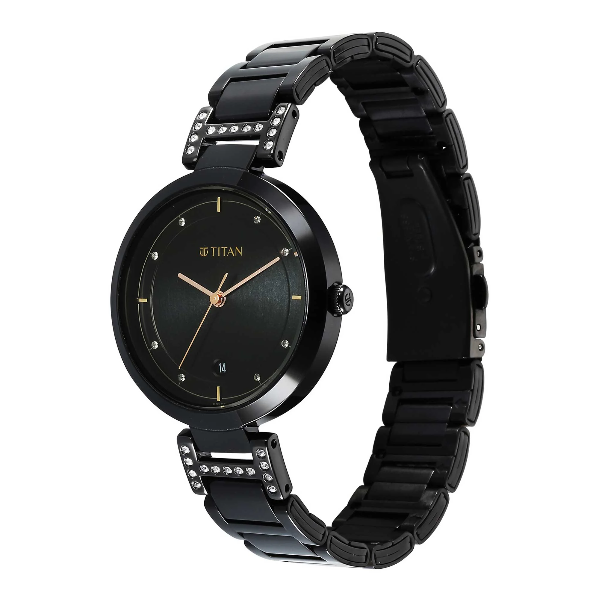 Titan Women Brass Round Shape Watches(2480NM02) - Image 3
