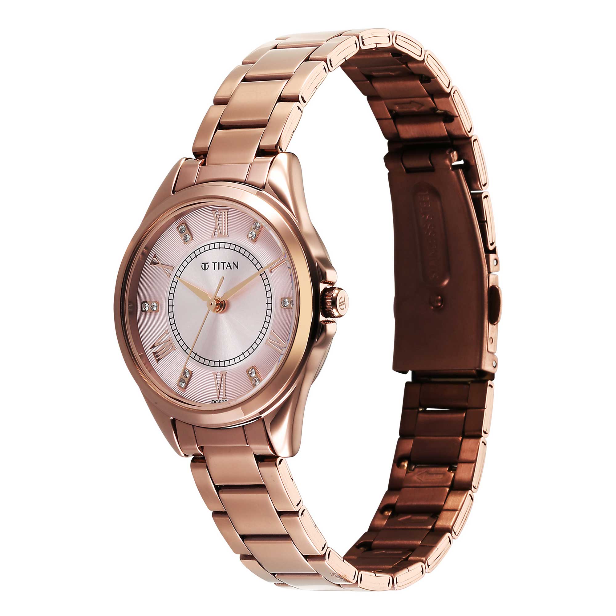 Titan Women Brass Round Shape Watches(2565QM01) - Image 4