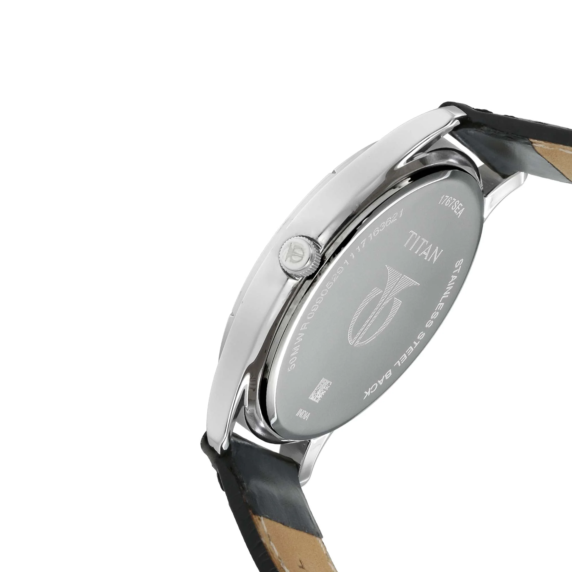 Titan Workwear Anthracite Dial Analog with Day and Date Metal Strap watch for Men - Image 3
