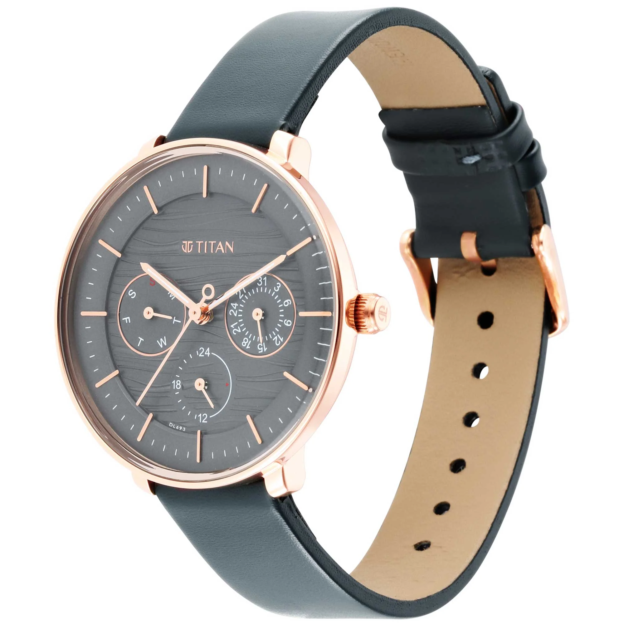 Workwear Silver Dial Grey Stainless Steel Strap Watch - Image 2