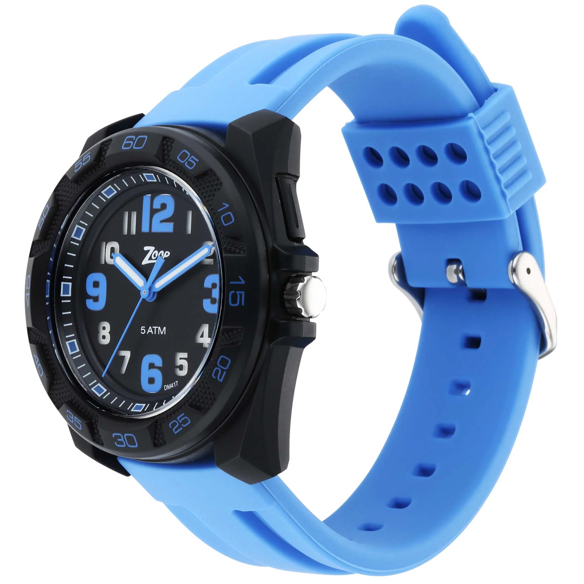 Zoop By Titan Quartz Analog Black Dial Silicone Strap Watch for Kids - Image 2