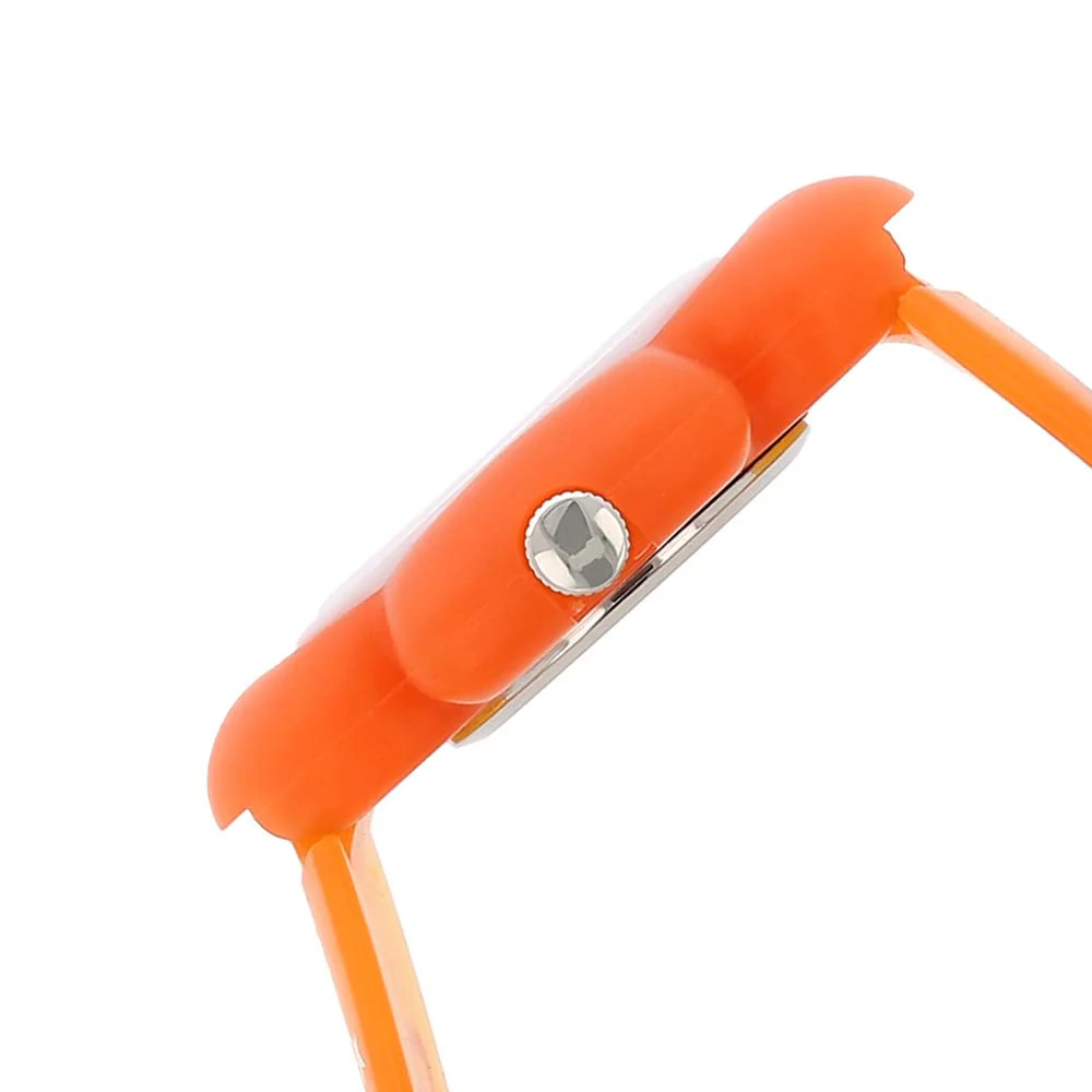 Zoop By Titan Quartz Analog Orange Dial PU Strap Watch For Kids - Image 3